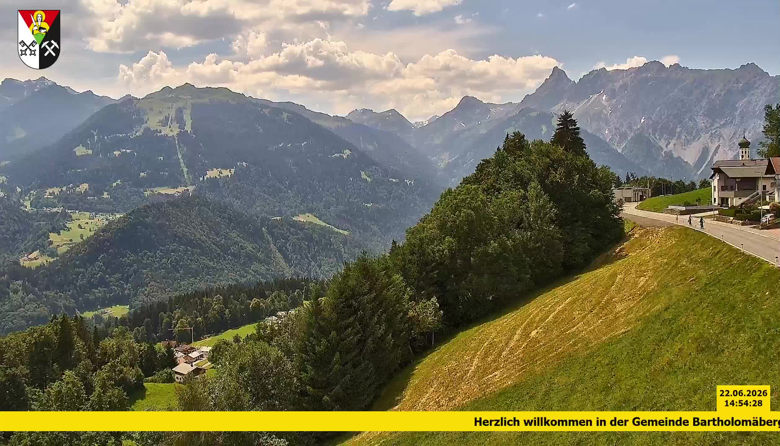Bartholomäberg | Blick auf Schruns