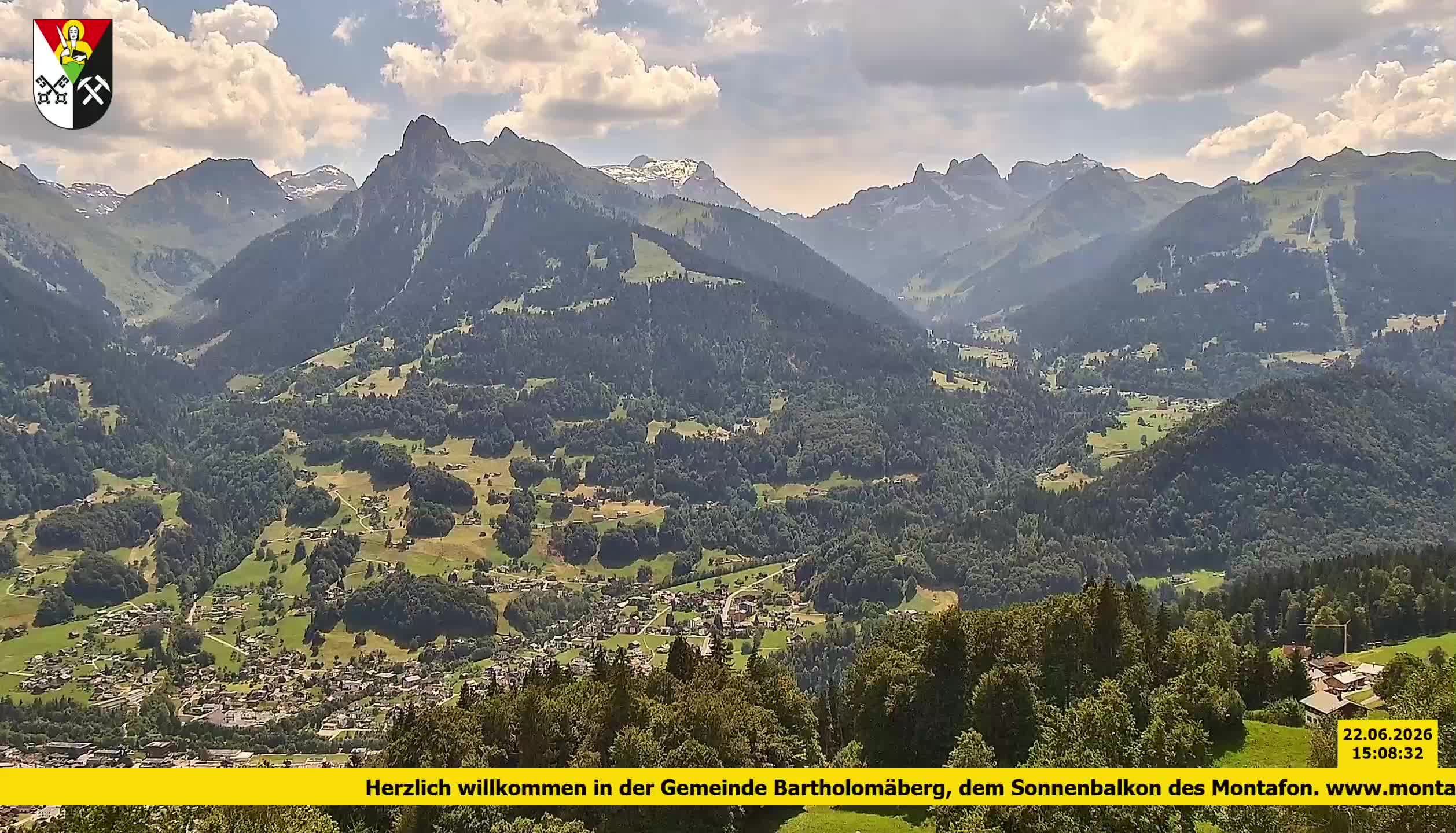 Bartholomäberg | Blick auf Schruns