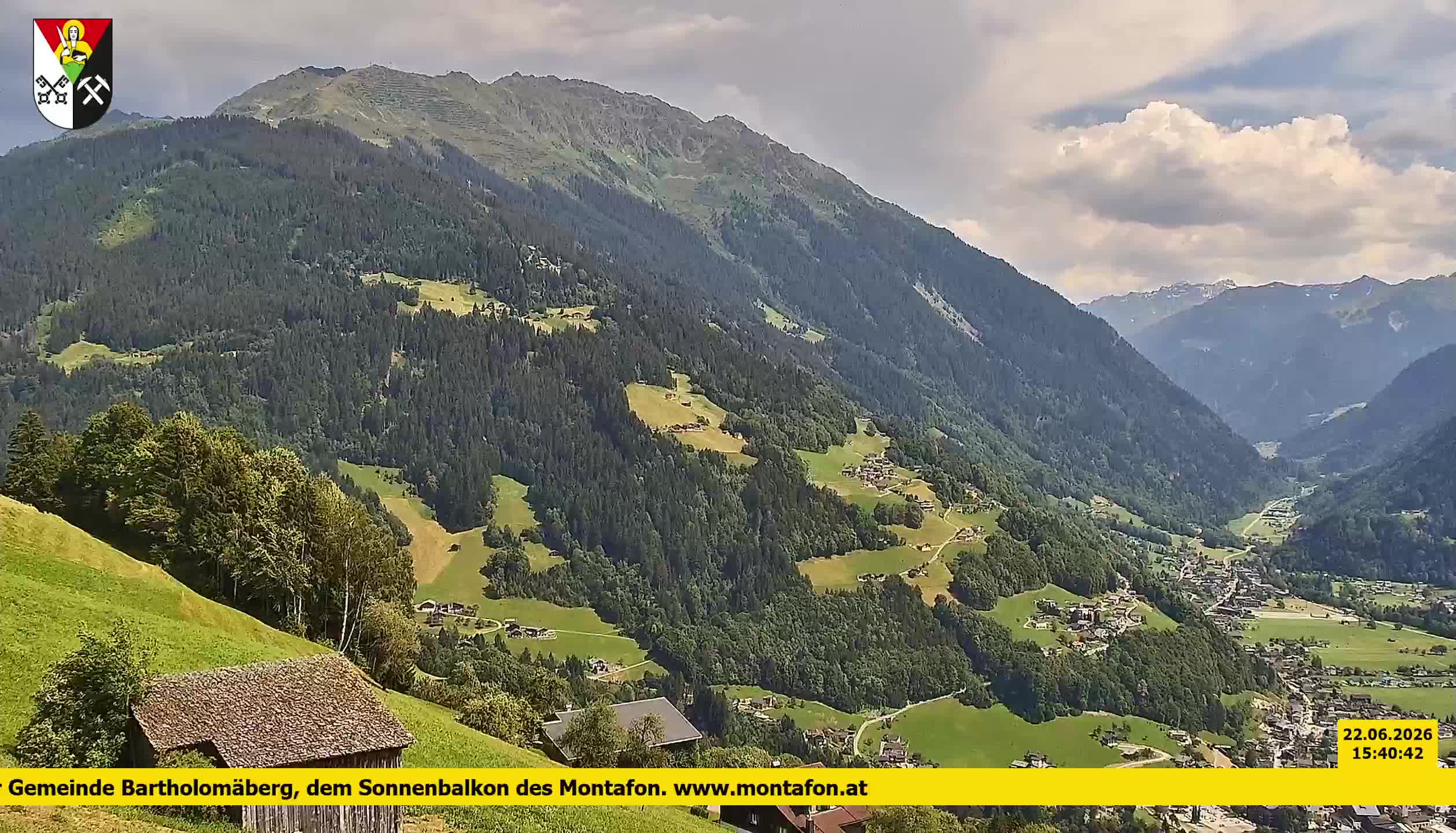 Bartholomäberg | Blick auf Schruns