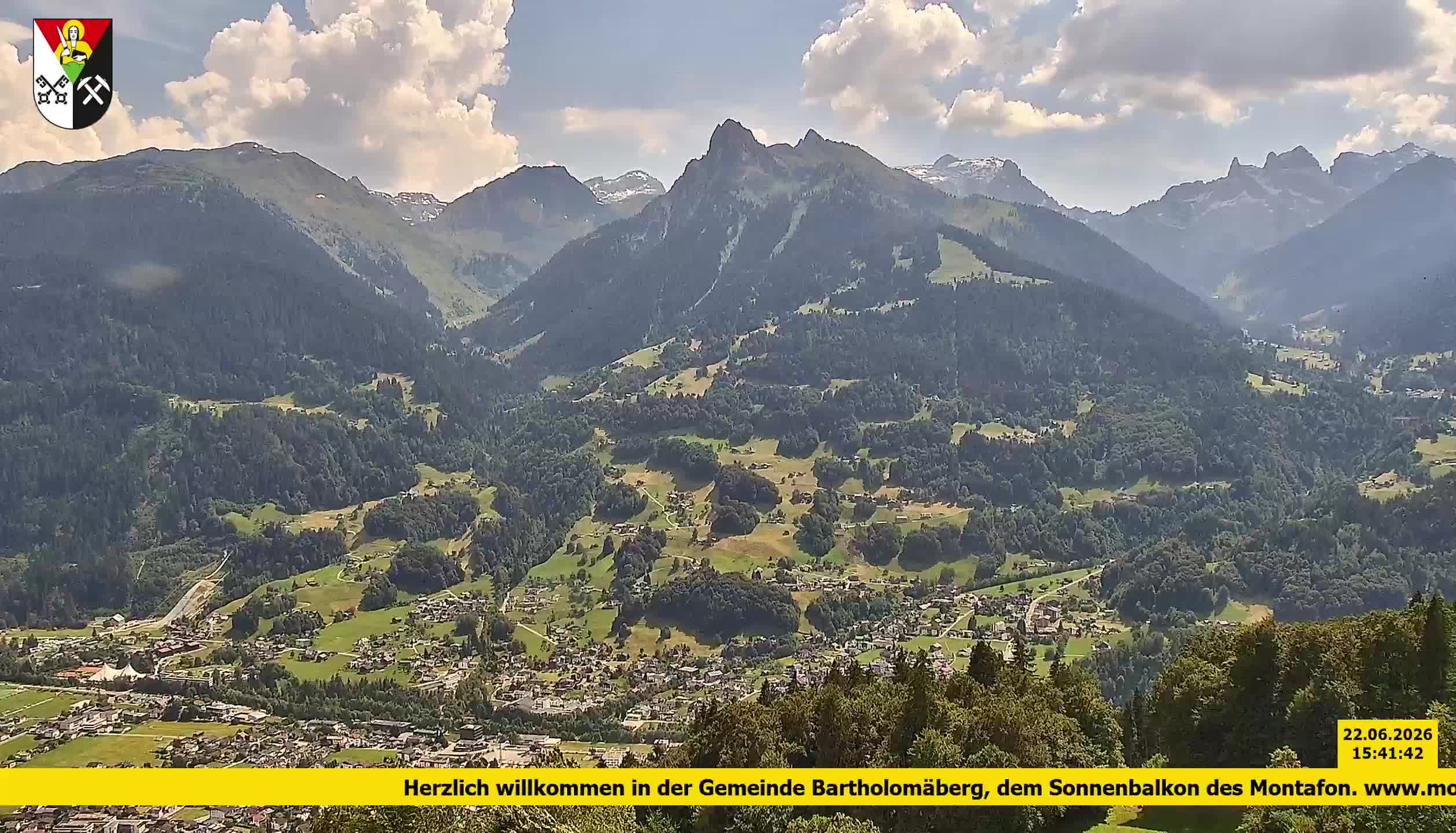 Bartholomäberg | Blick auf Schruns