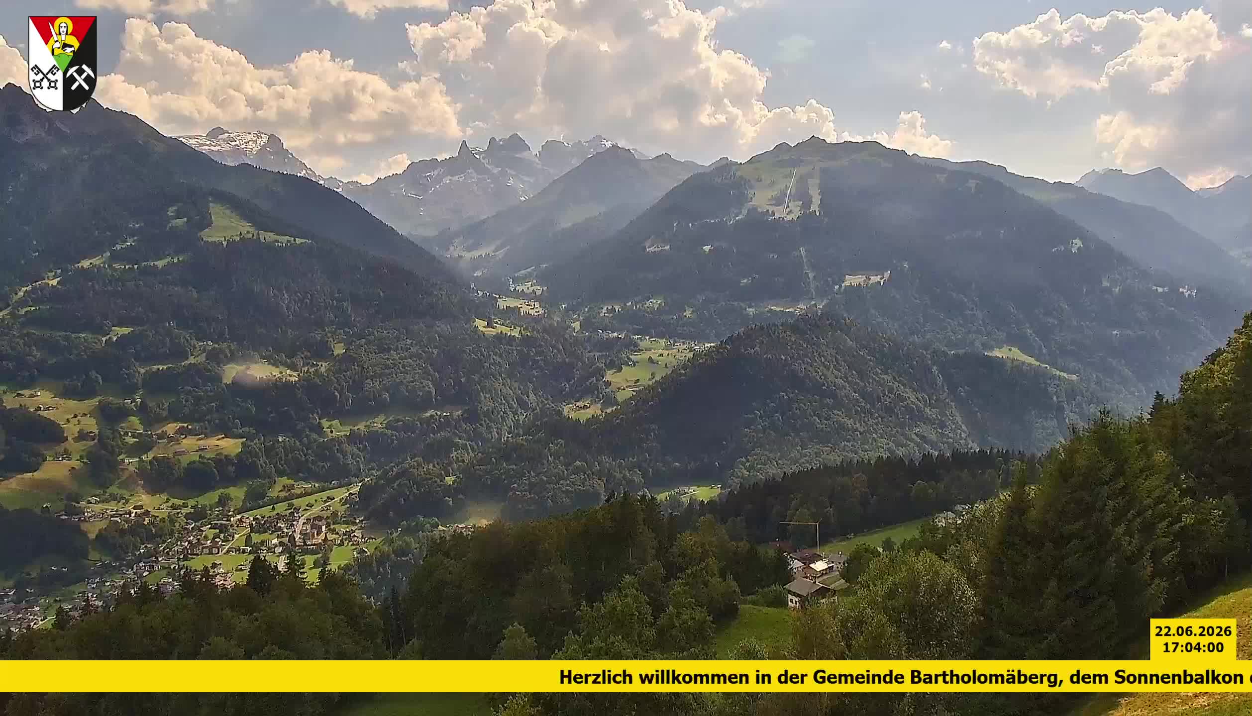 Bartholomäberg | Blick auf Schruns