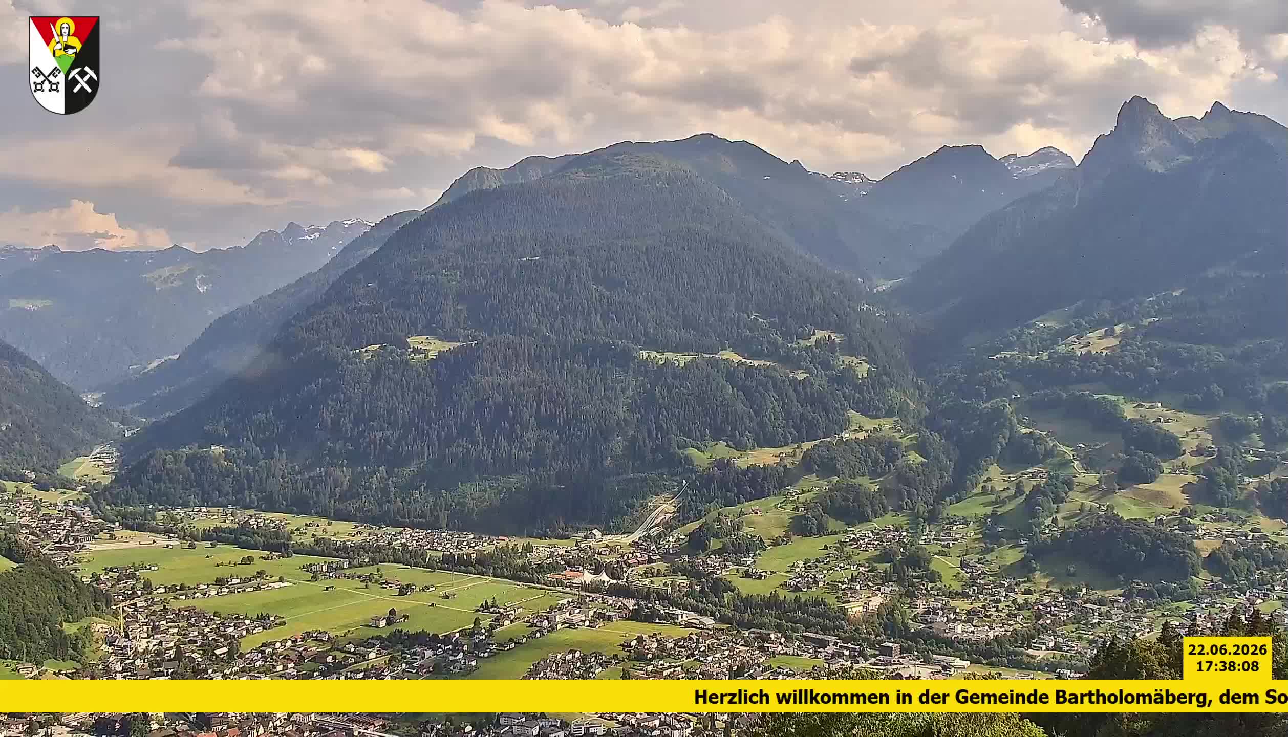 Bartholomäberg | Blick auf Schruns