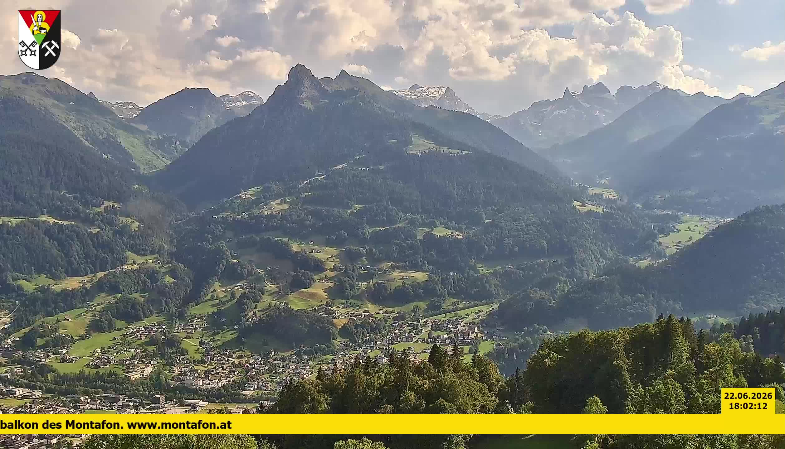 Bartholomäberg | Blick auf Schruns