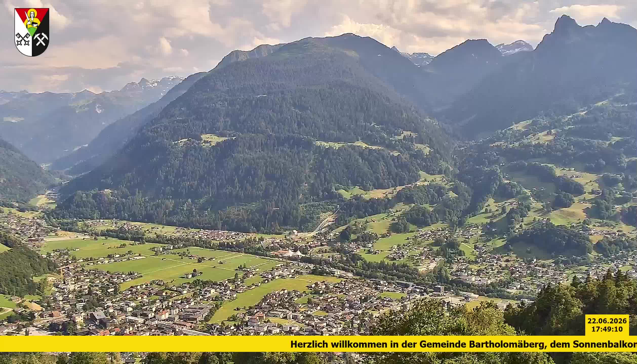 Bartholomäberg | Blick auf Schruns