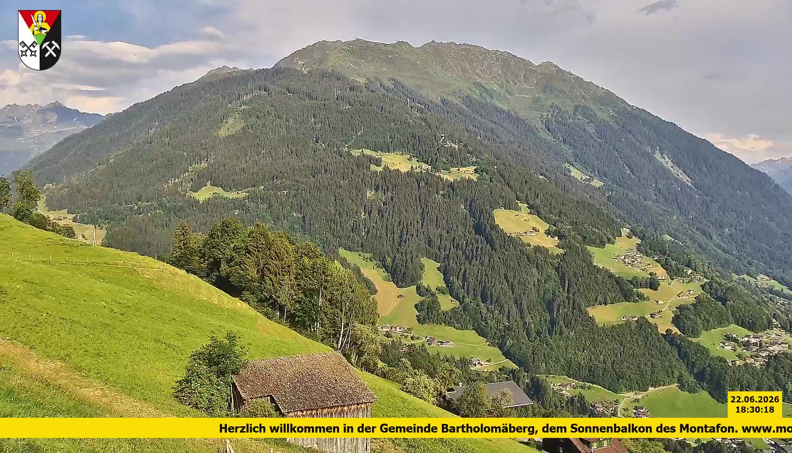 Bartholomäberg | Blick auf Schruns