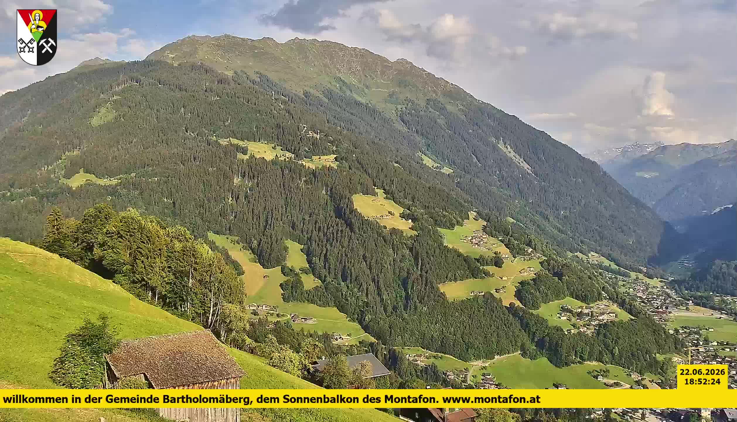Bartholomäberg | Blick auf Schruns