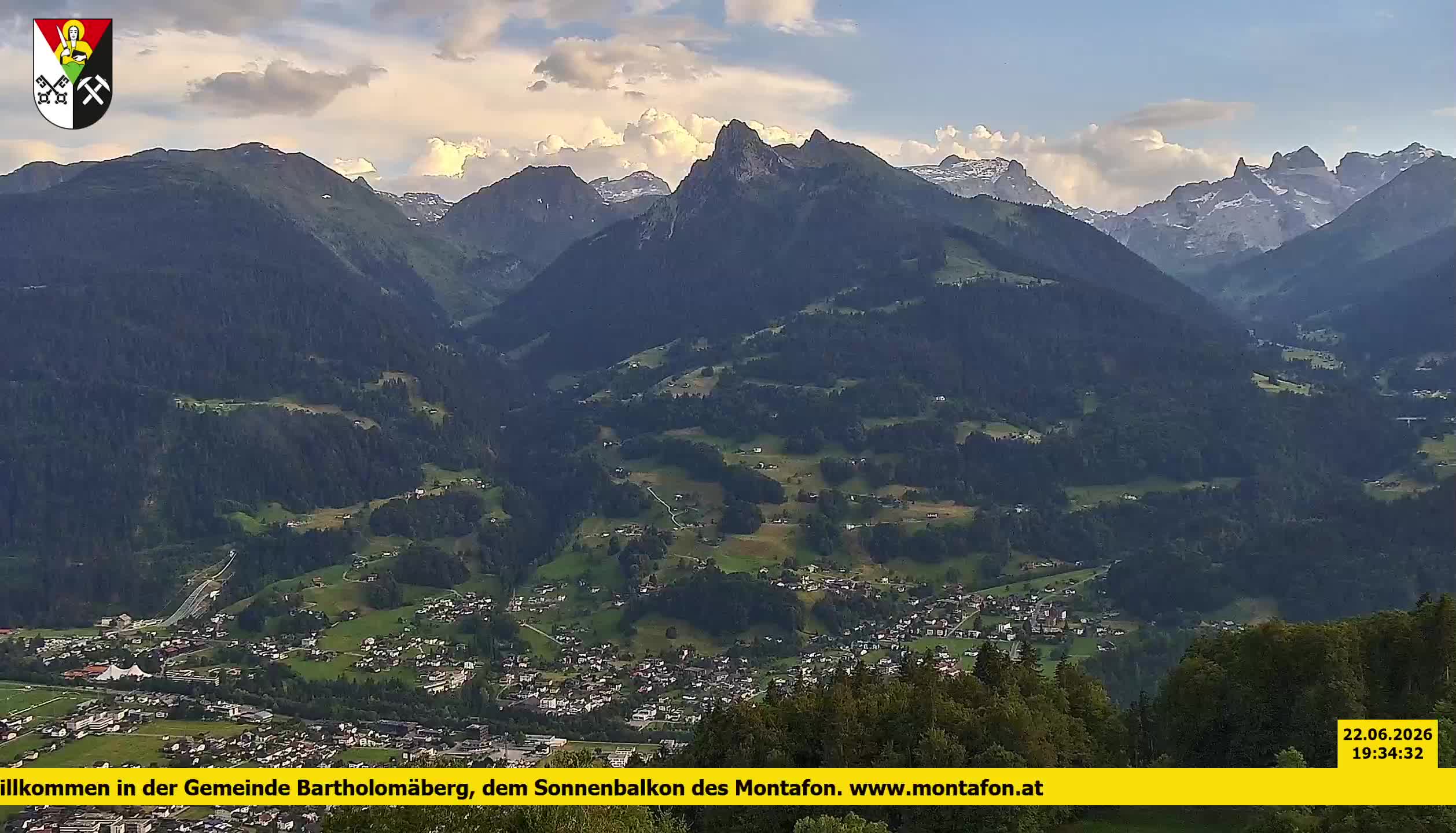 Bartholomäberg | Blick auf Schruns