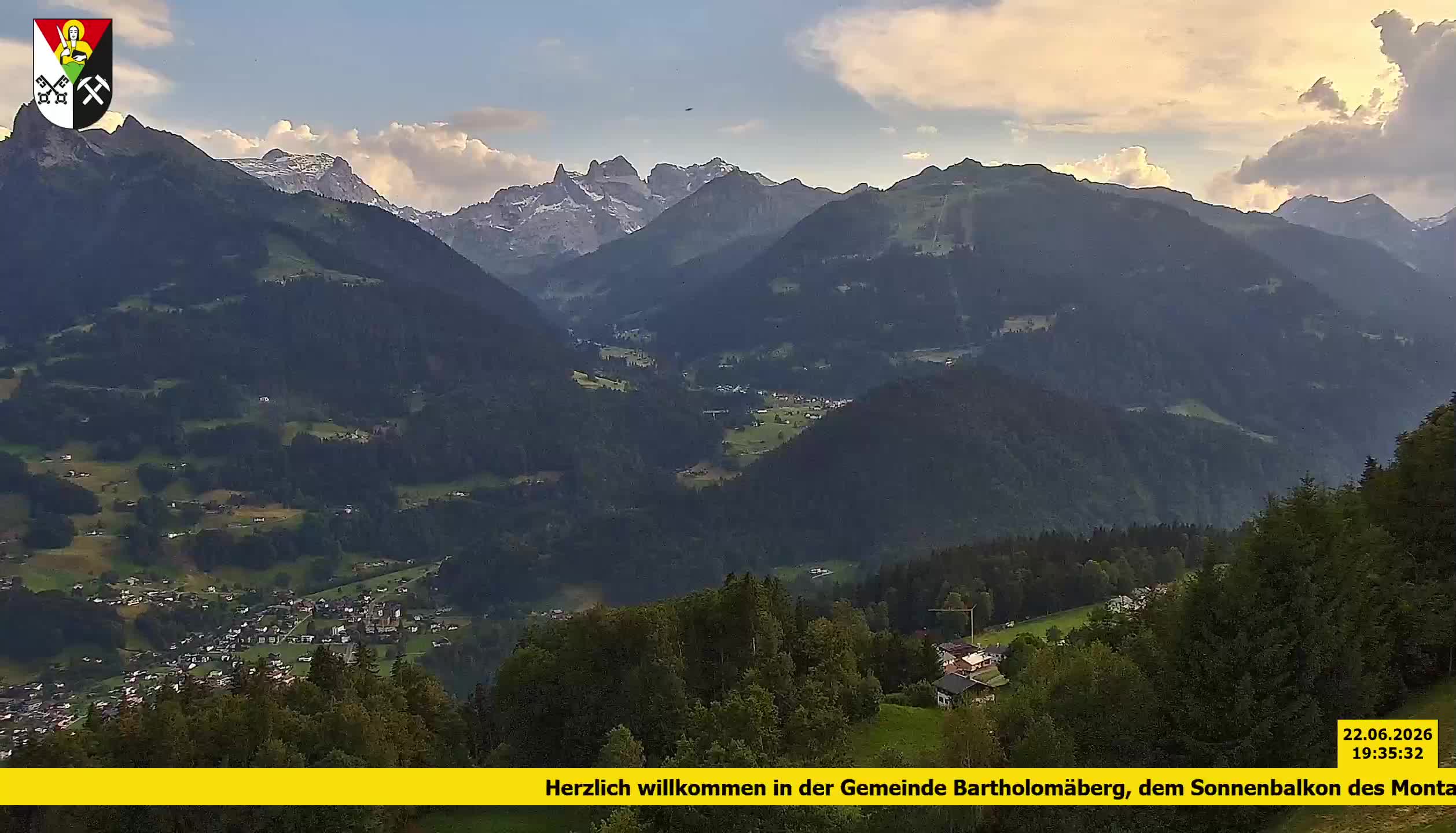 Bartholomäberg | Blick auf Schruns