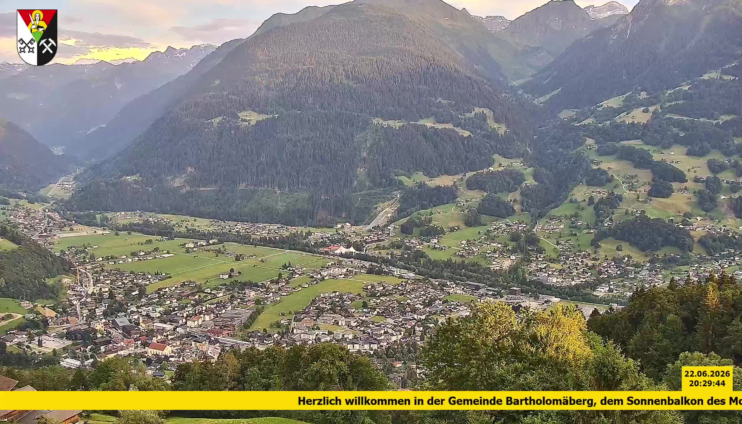 Bartholomäberg | Blick auf Schruns