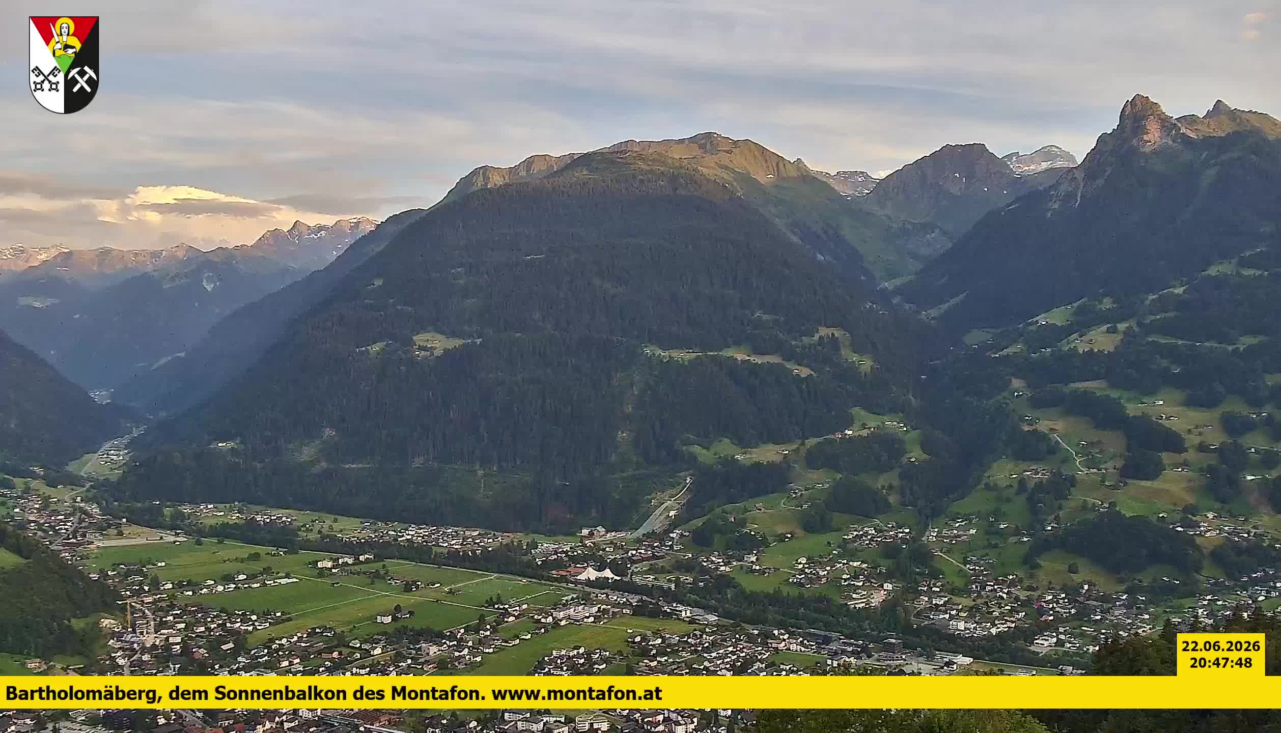 Bartholomäberg | Blick auf Schruns