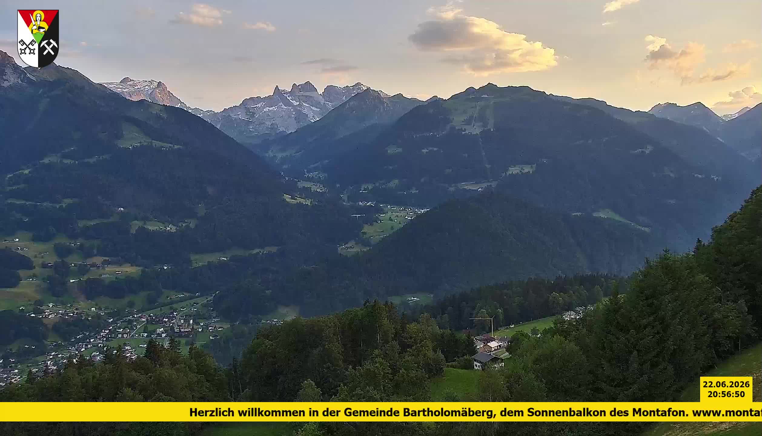Bartholomäberg | Blick auf Schruns