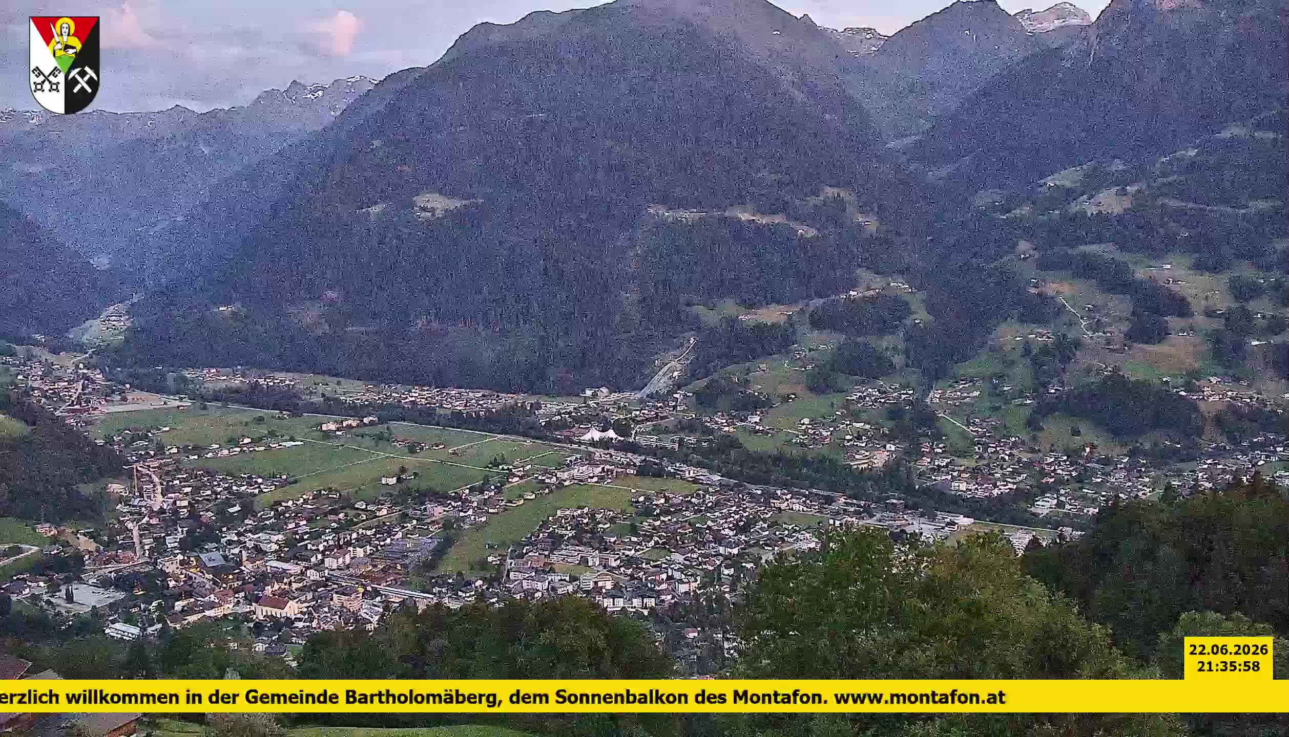 Bartholomäberg | Blick auf Schruns