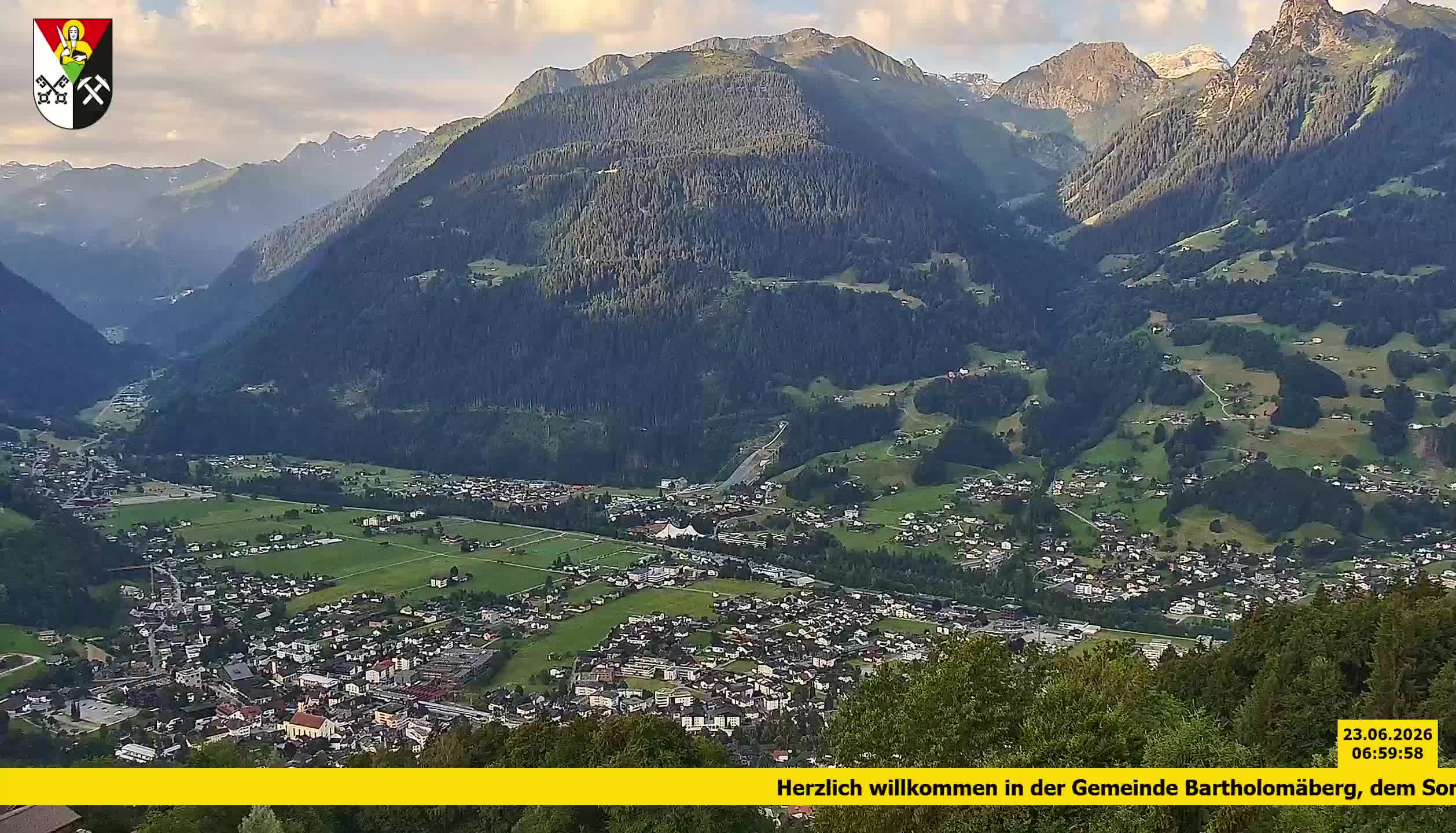Bartholomäberg | Blick auf Schruns
