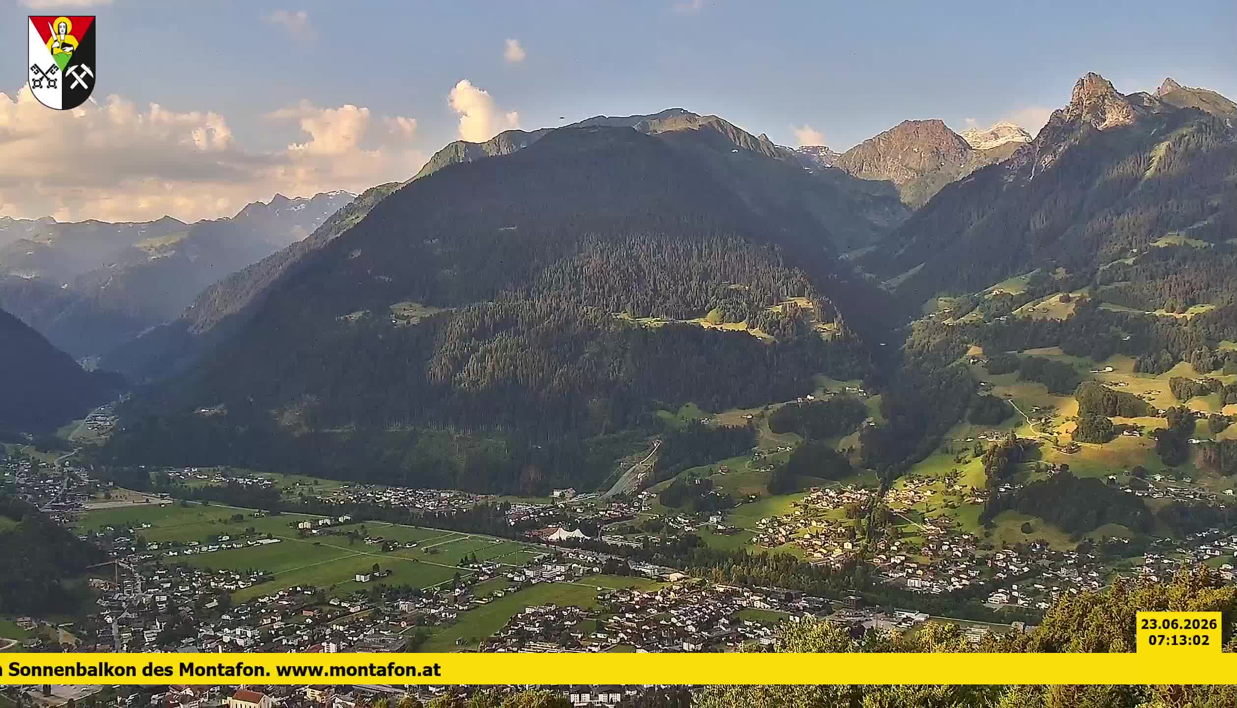 Bartholomäberg | Blick auf Schruns