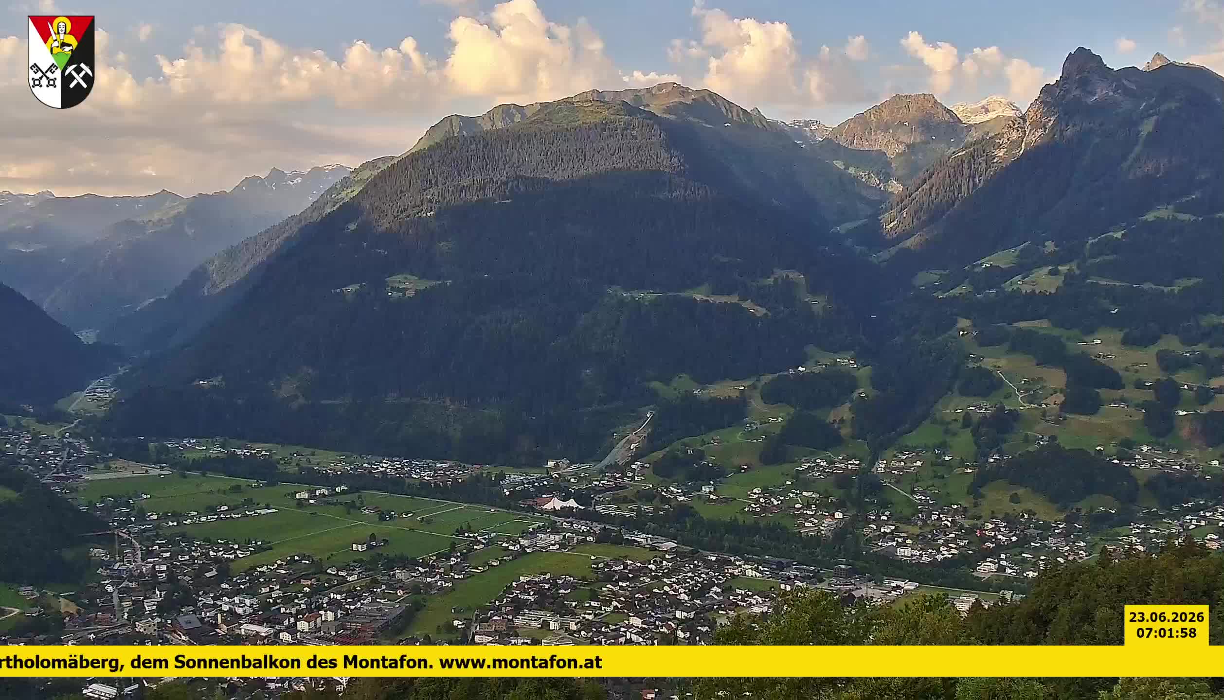 Bartholomäberg | Blick auf Schruns