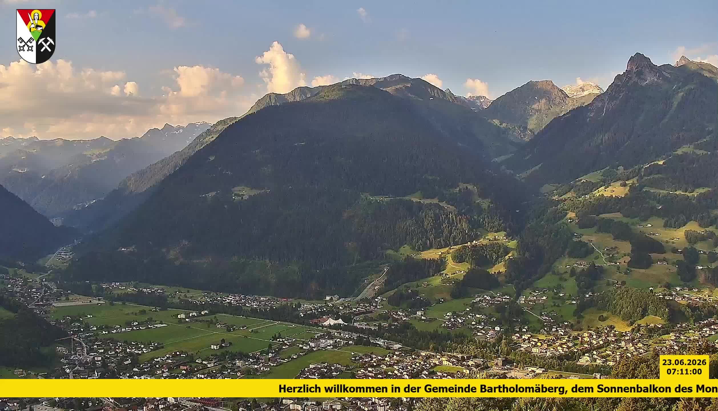 Bartholomäberg | Blick auf Schruns