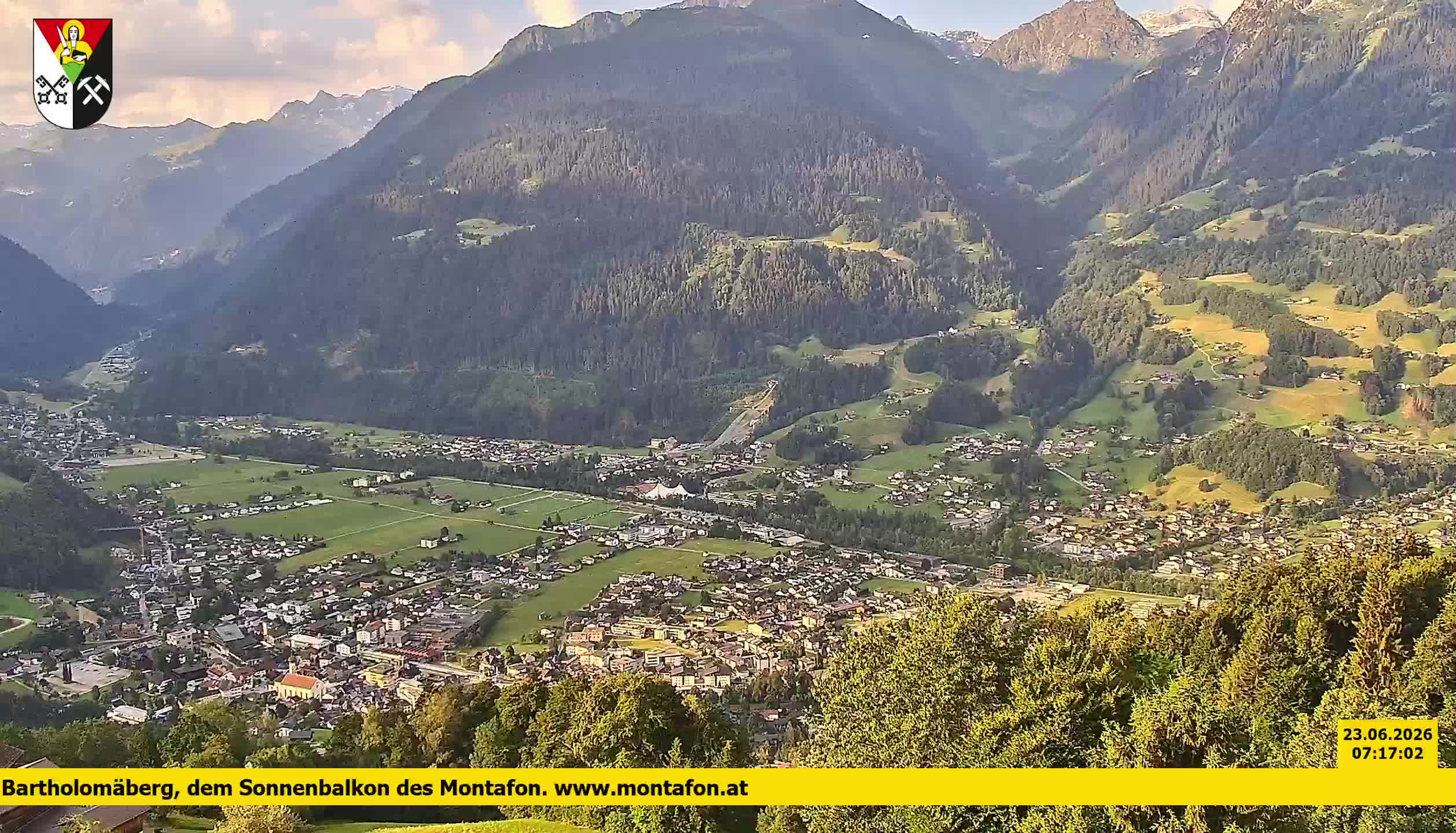 Bartholomäberg | Blick auf Schruns