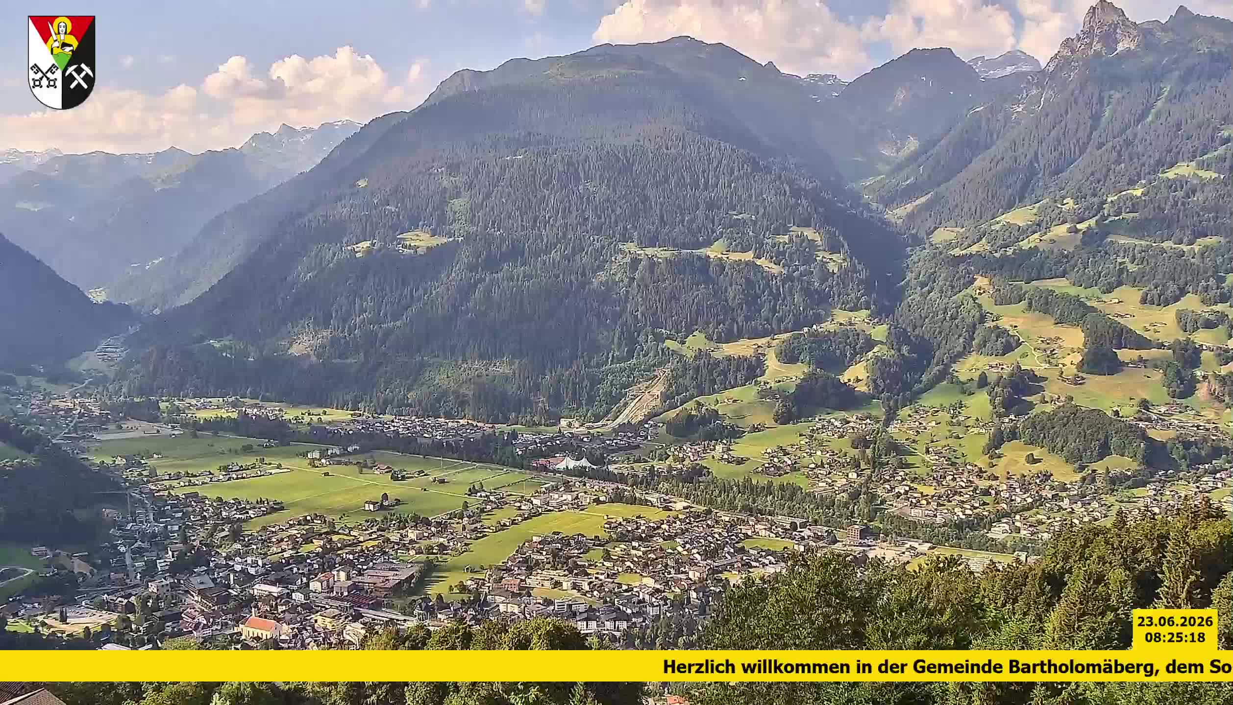 Bartholomäberg | Blick auf Schruns