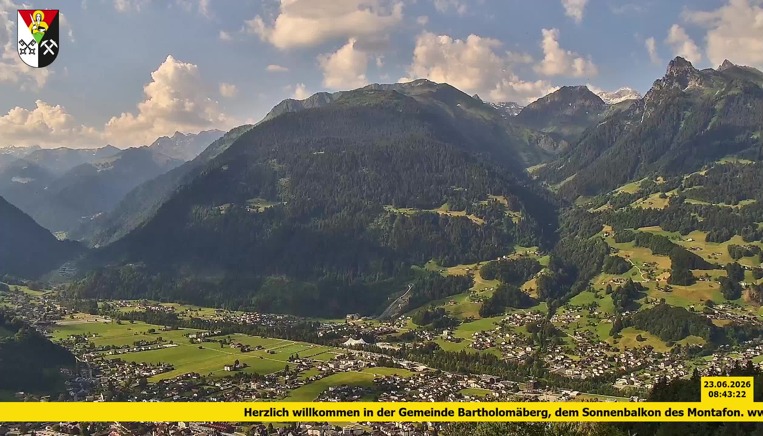 Bartholomäberg | Blick auf Schruns