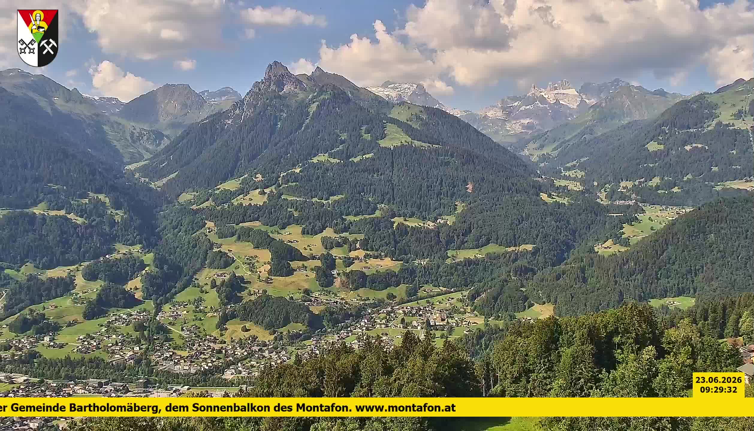 Bartholomäberg | Blick auf Schruns