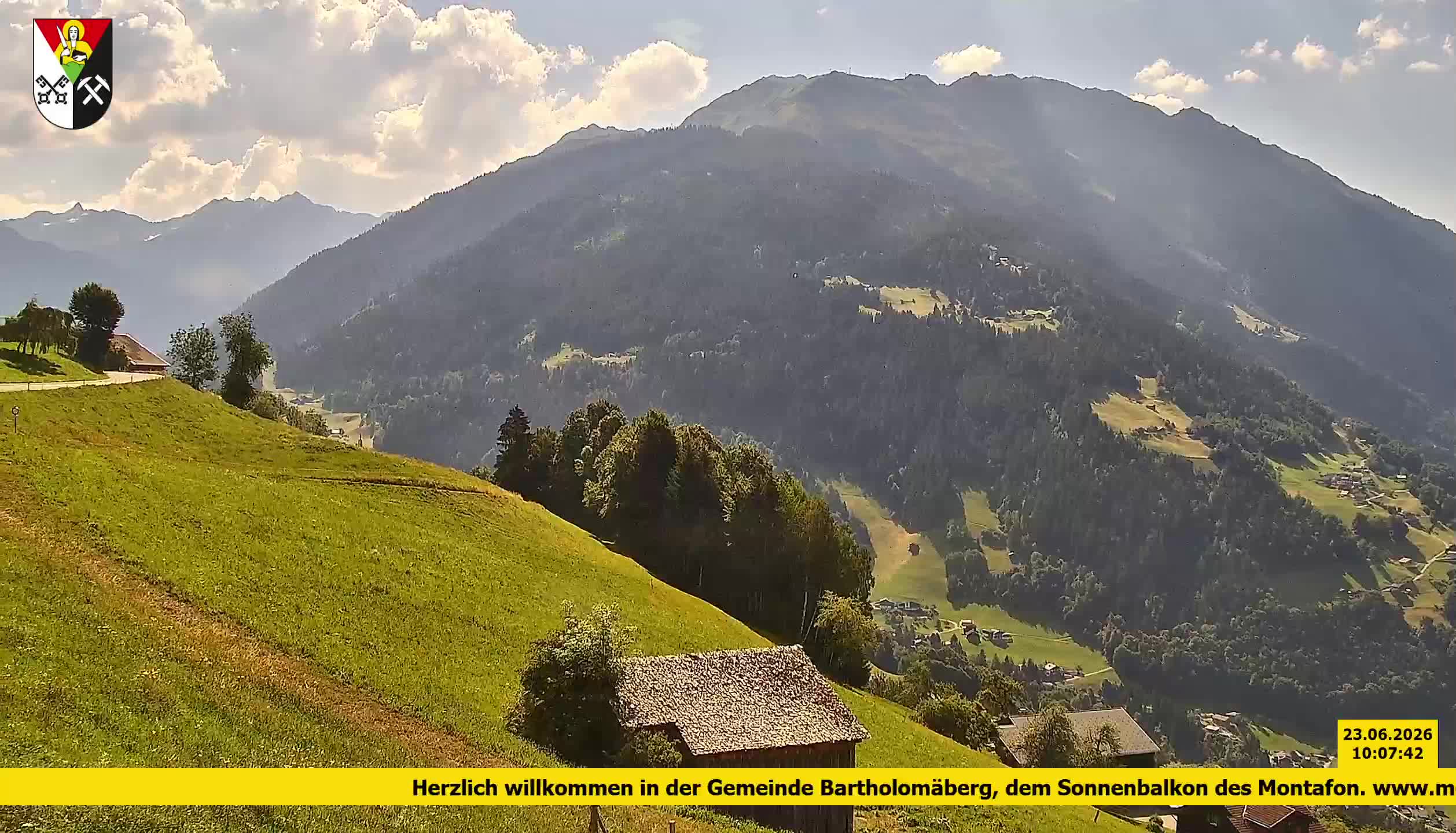 Bartholomäberg | Blick auf Schruns