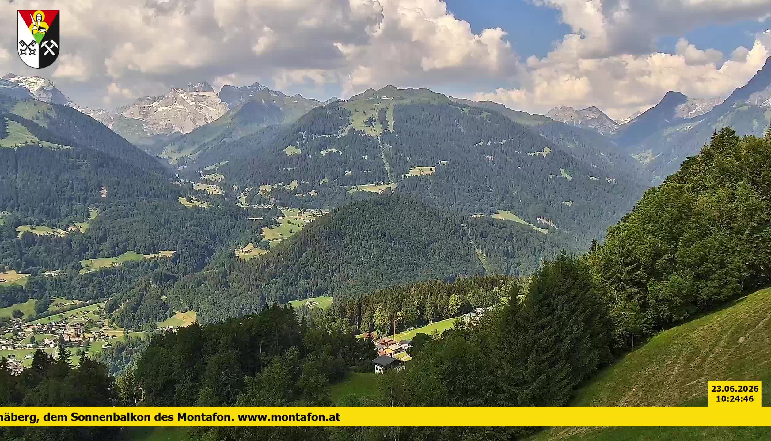 Bartholomäberg | Blick auf Schruns