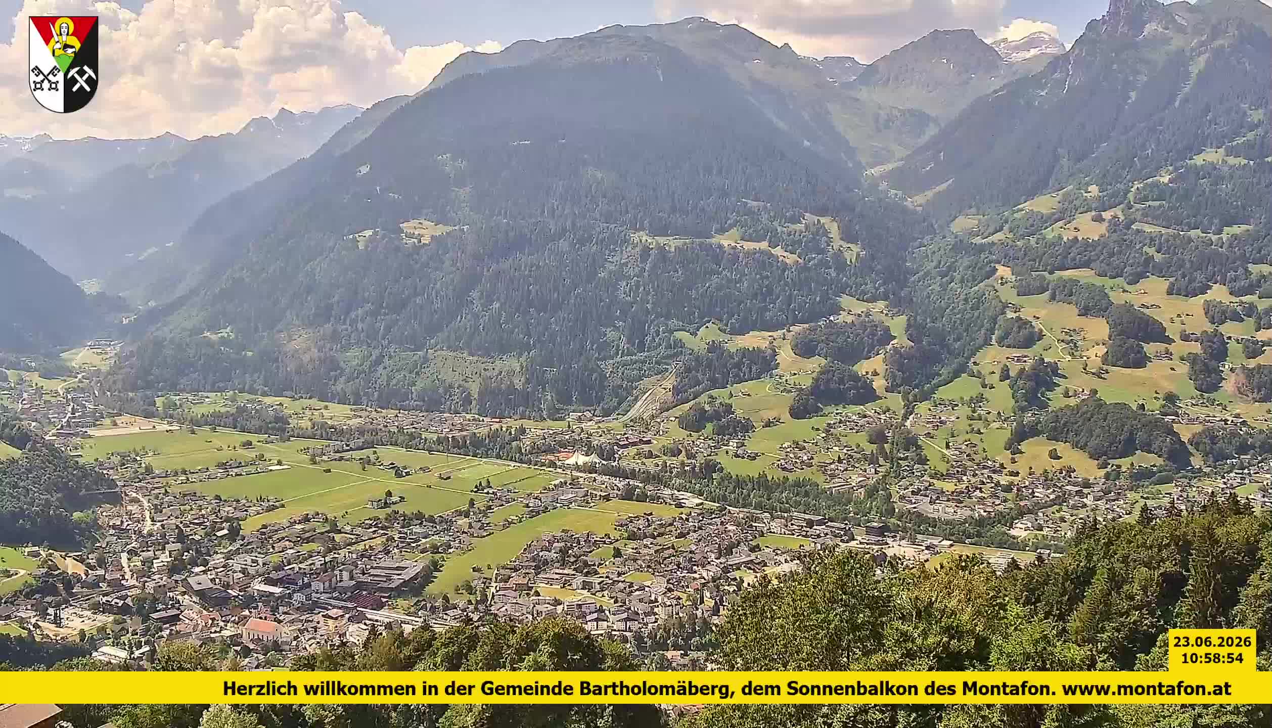 Bartholomäberg | Blick auf Schruns