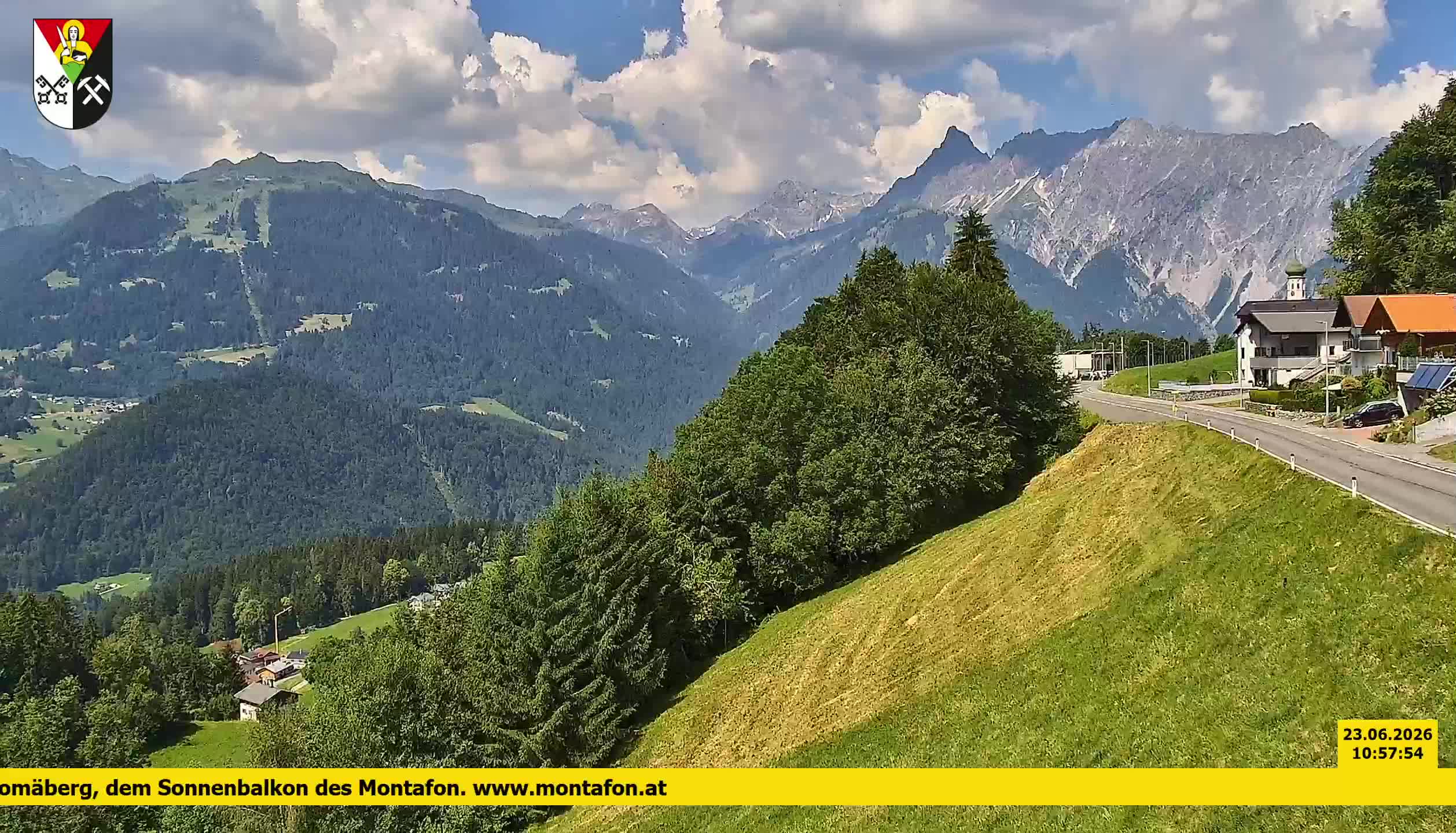 Bartholomäberg | Blick auf Schruns
