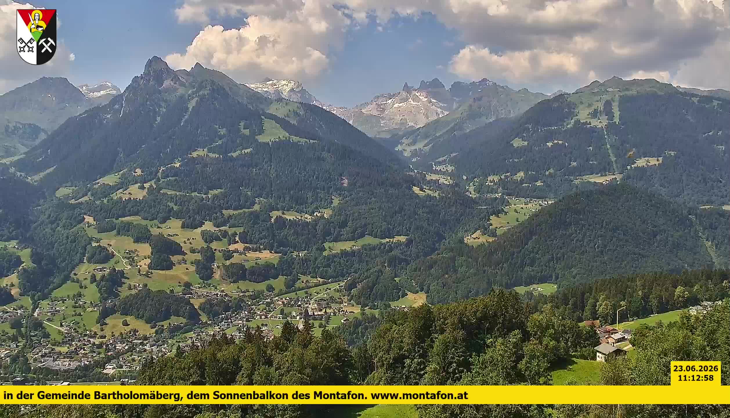 Bartholomäberg | Blick auf Schruns