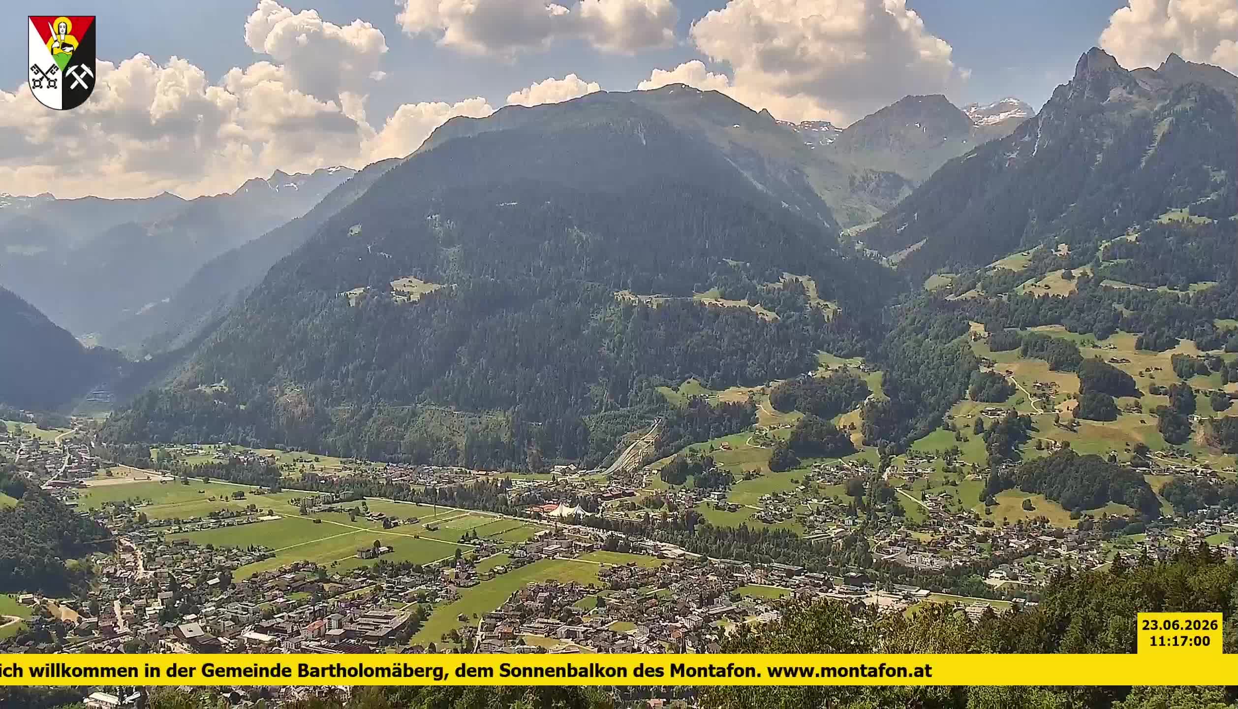 Bartholomäberg | Blick auf Schruns