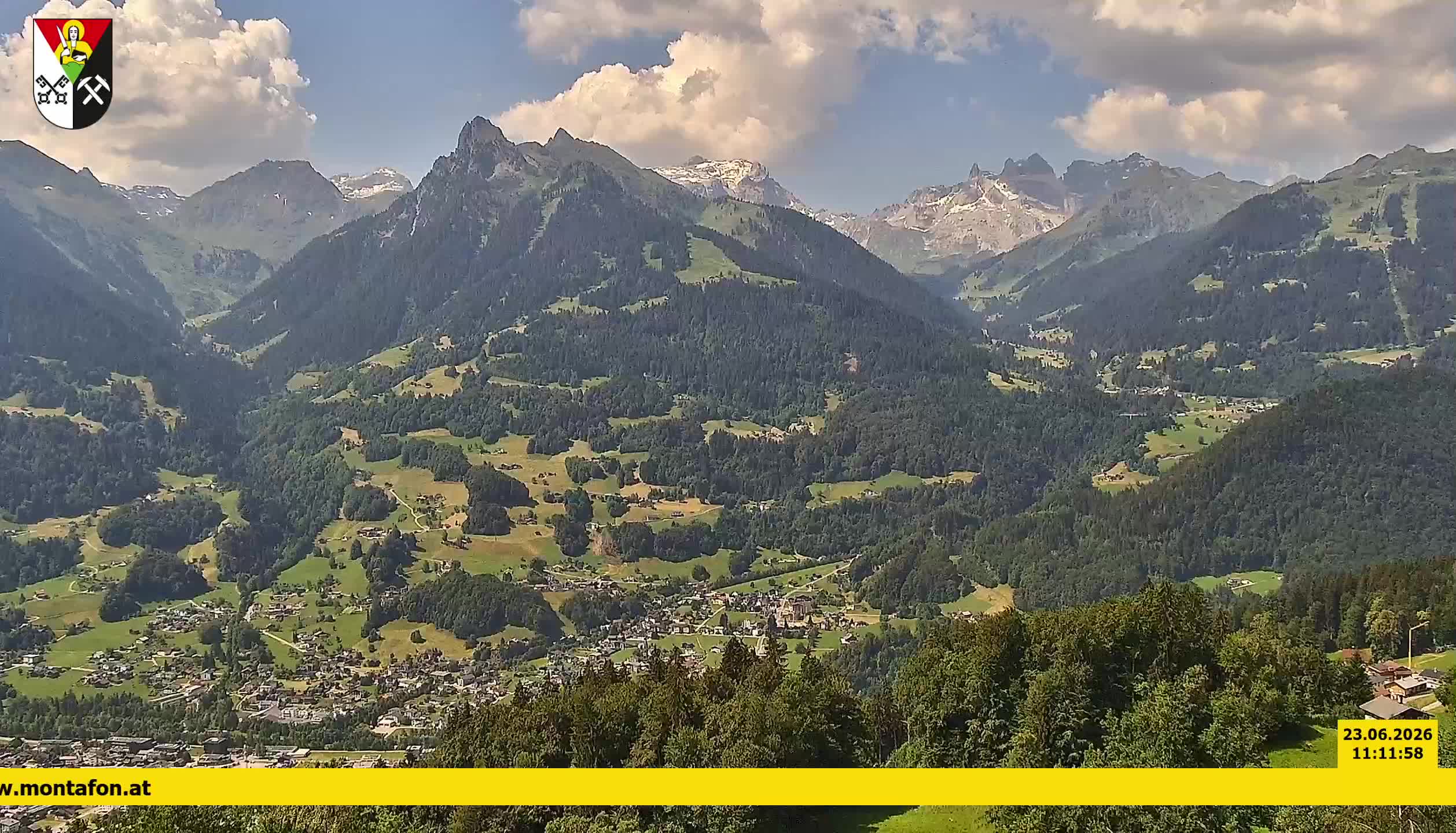 Bartholomäberg | Blick auf Schruns