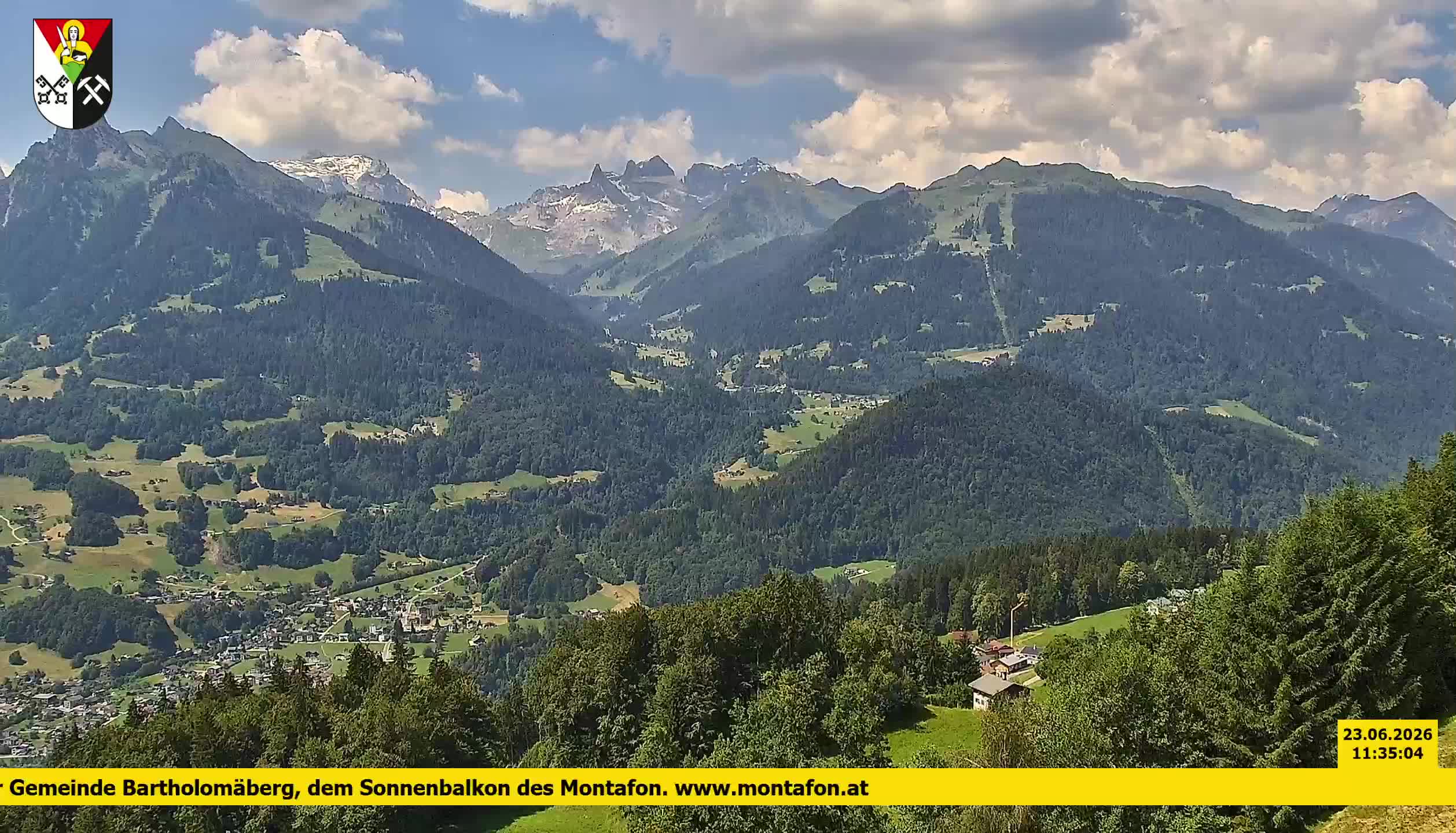 Bartholomäberg | Blick auf Schruns