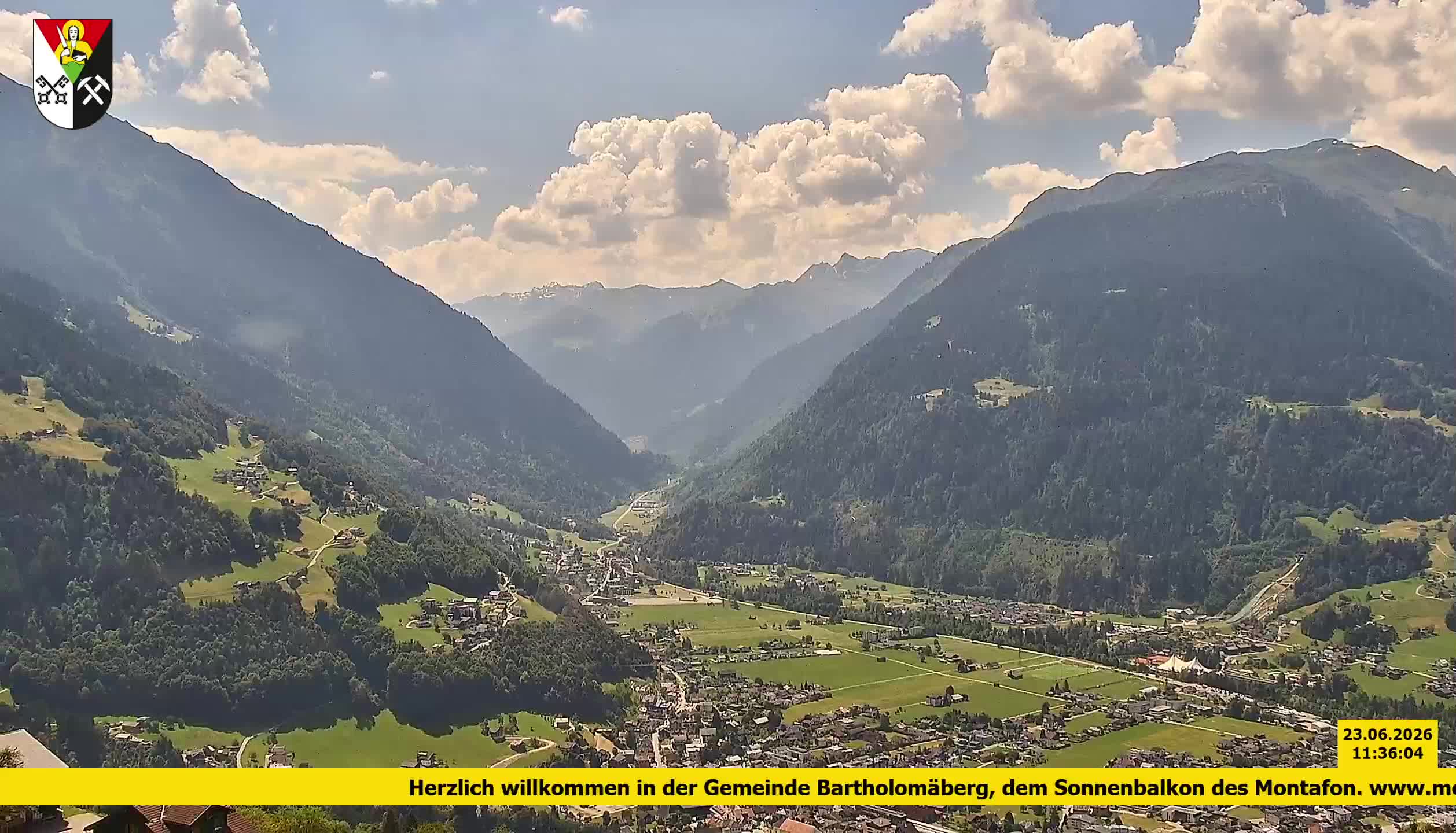 Bartholomäberg | Blick auf Schruns