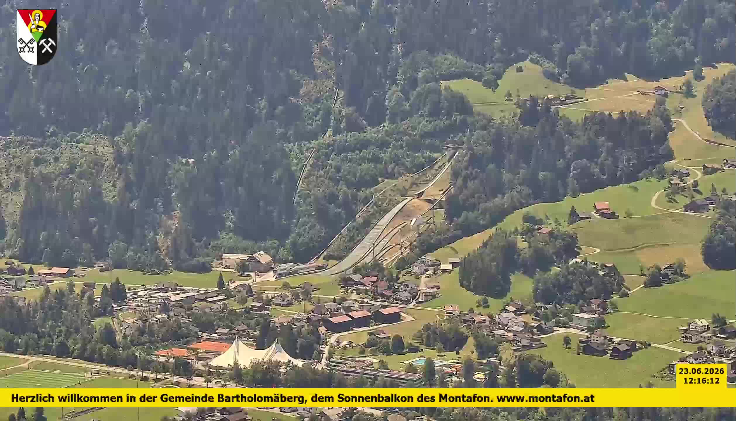 Bartholomäberg | Blick auf Schruns
