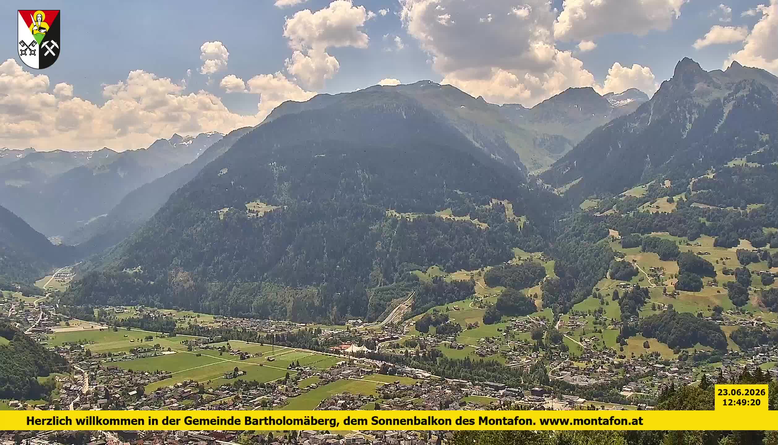 Bartholomäberg | Blick auf Schruns