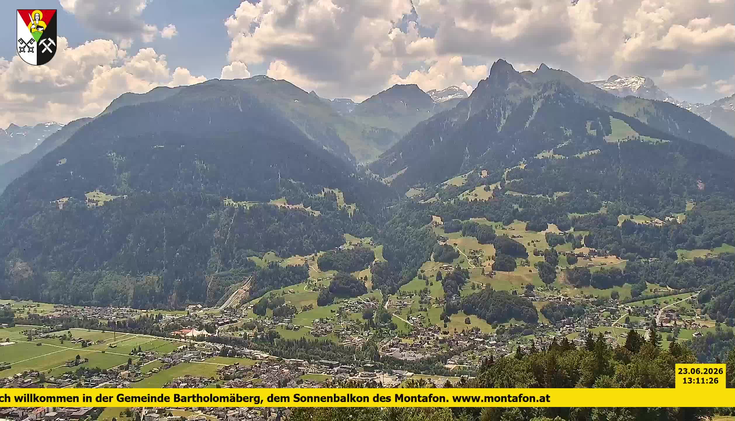 Bartholomäberg | Blick auf Schruns