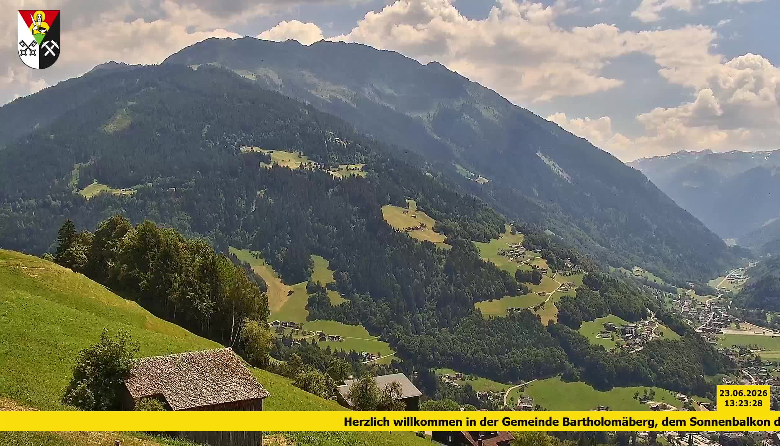 Bartholomäberg | Blick auf Schruns