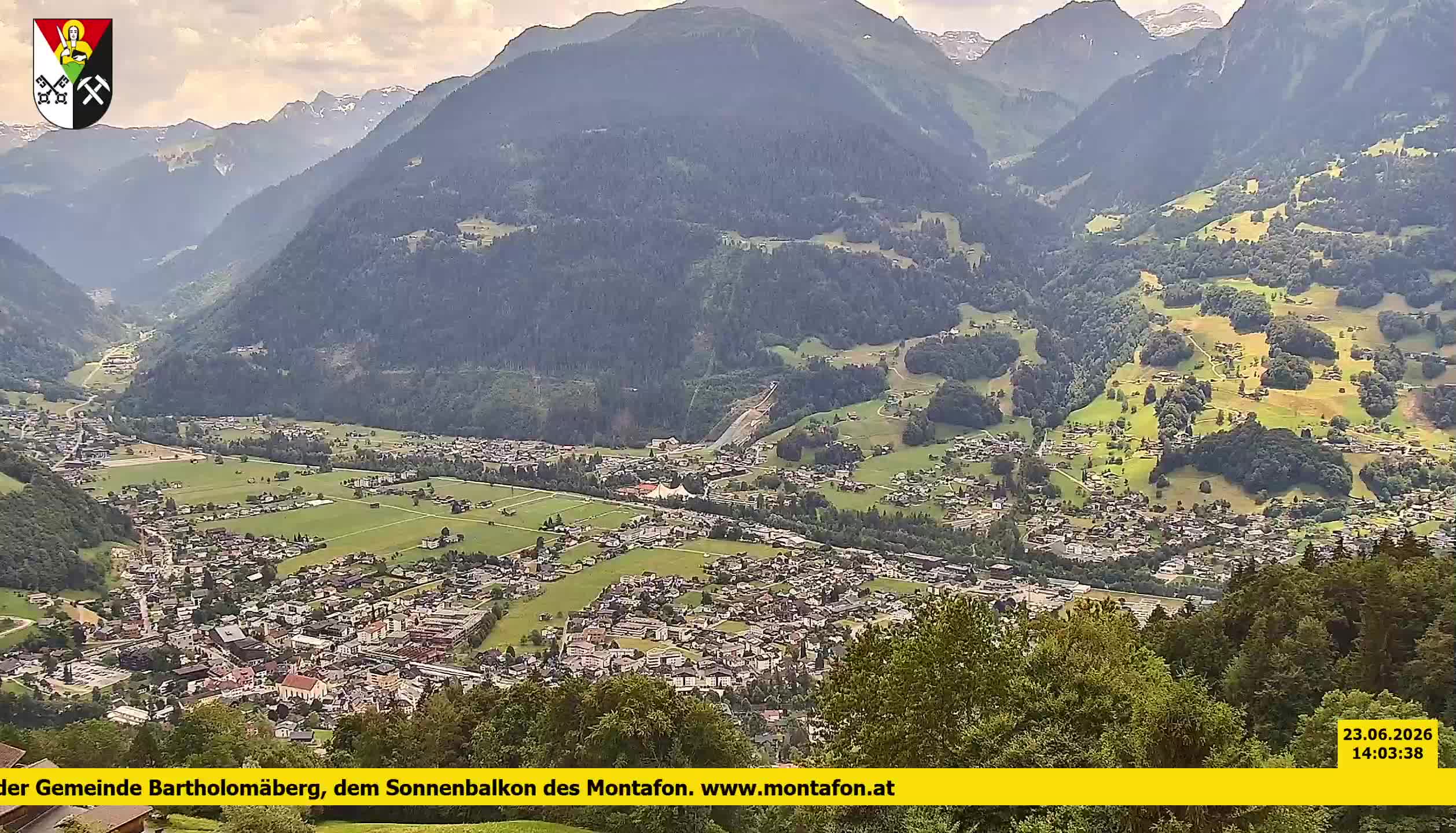 Bartholomäberg | Blick auf Schruns