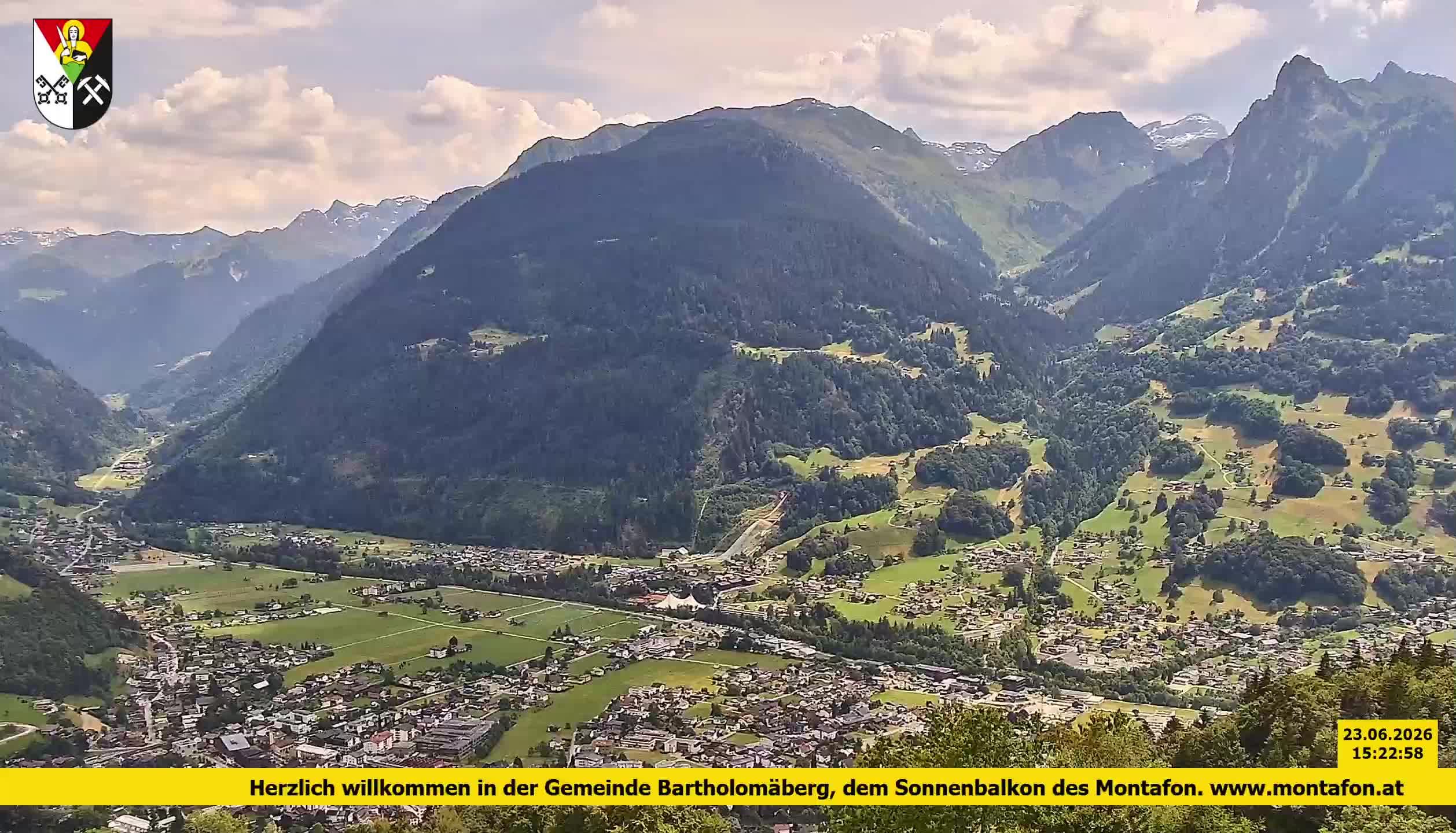 Bartholomäberg | Blick auf Schruns