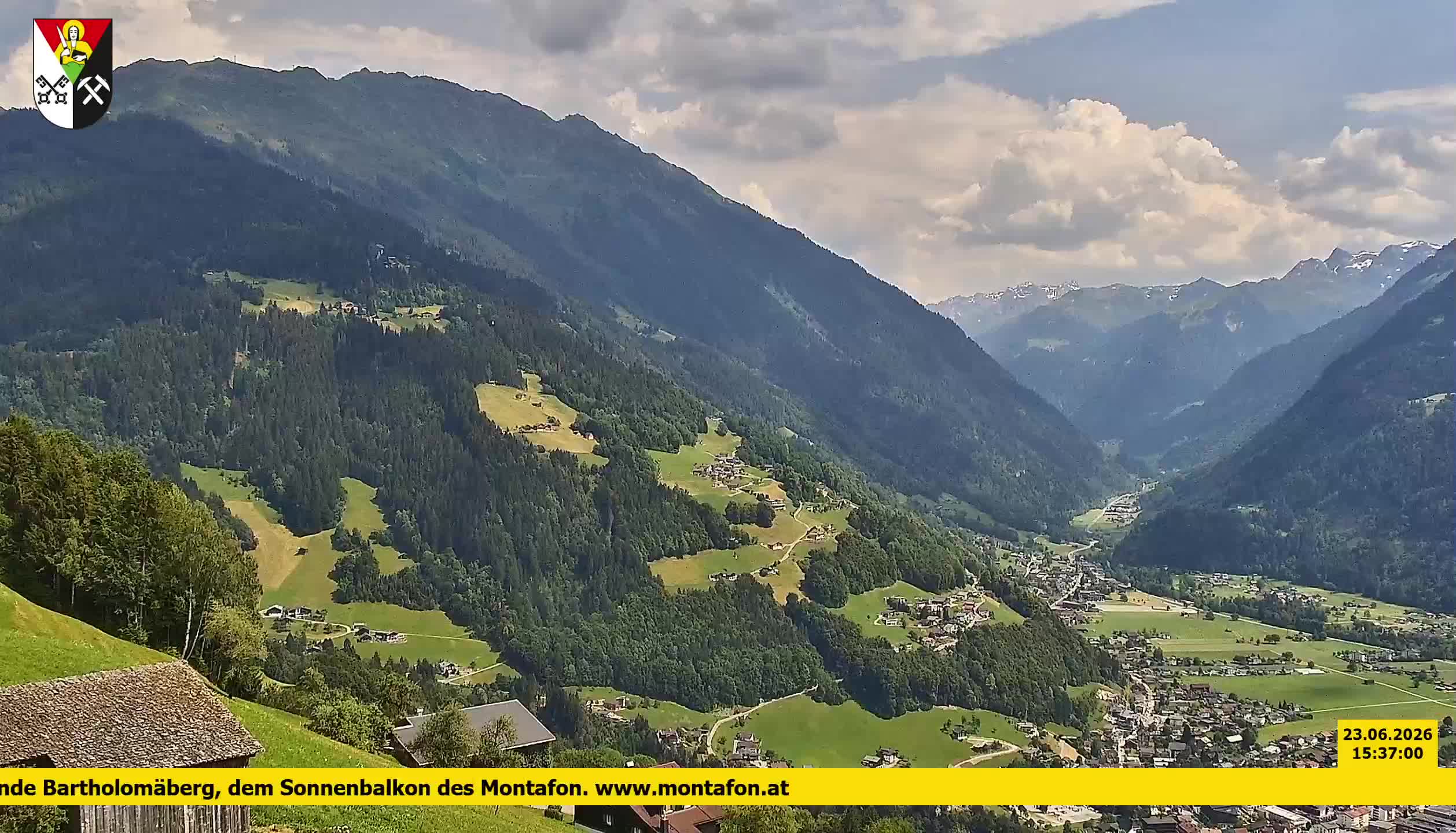 Bartholomäberg | Blick auf Schruns