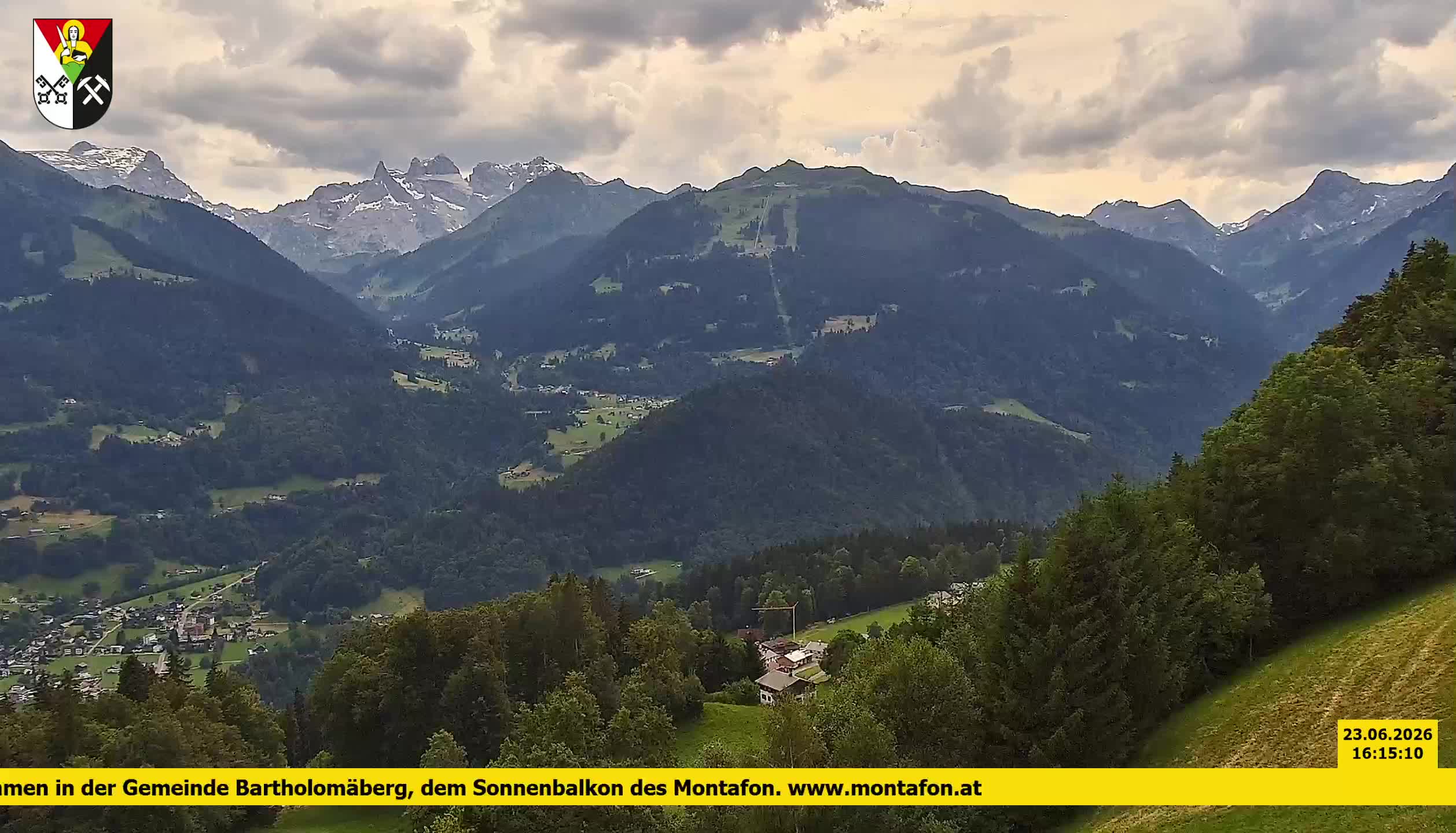 Bartholomäberg | Blick auf Schruns