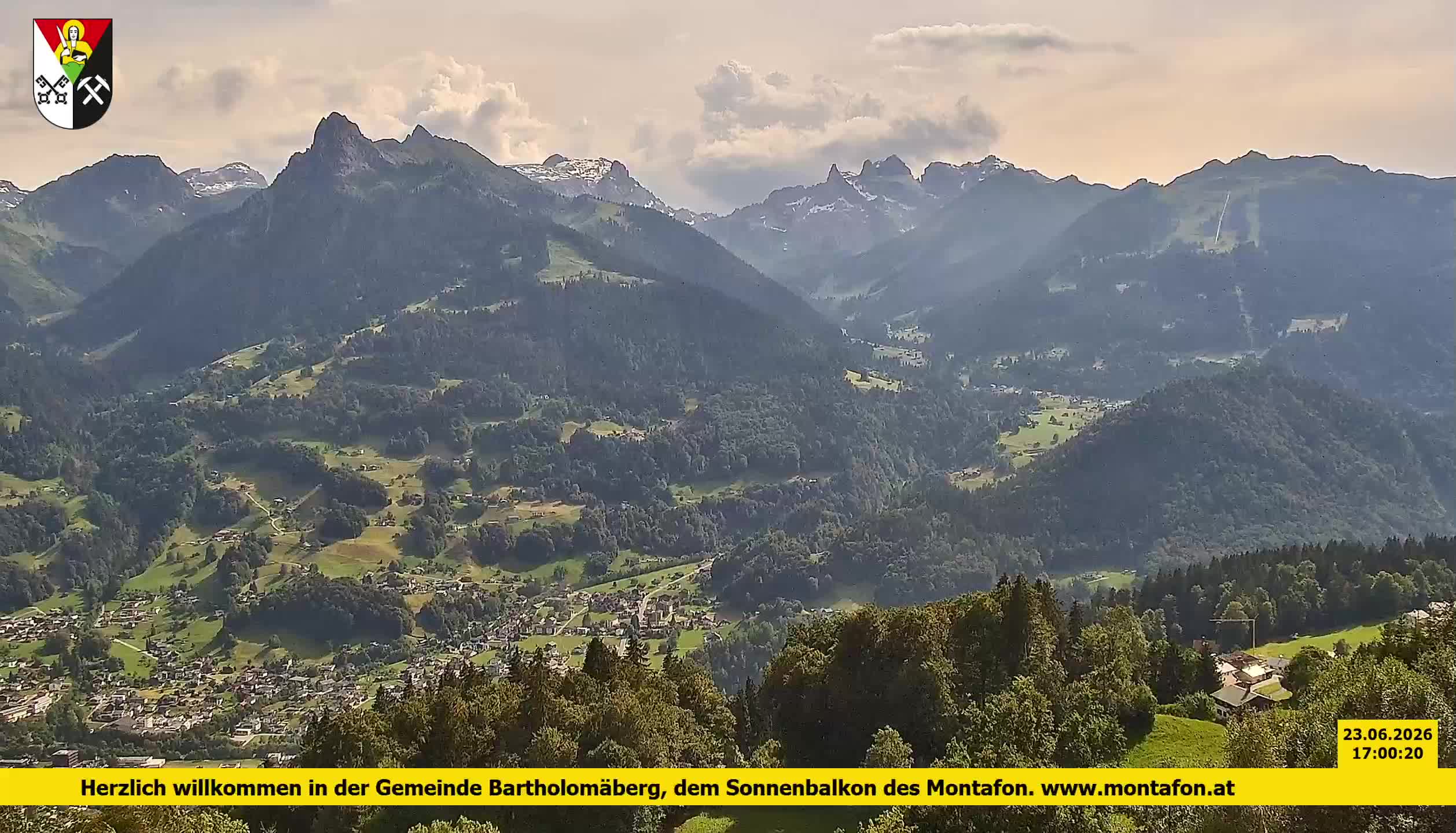 Bartholomäberg | Blick auf Schruns