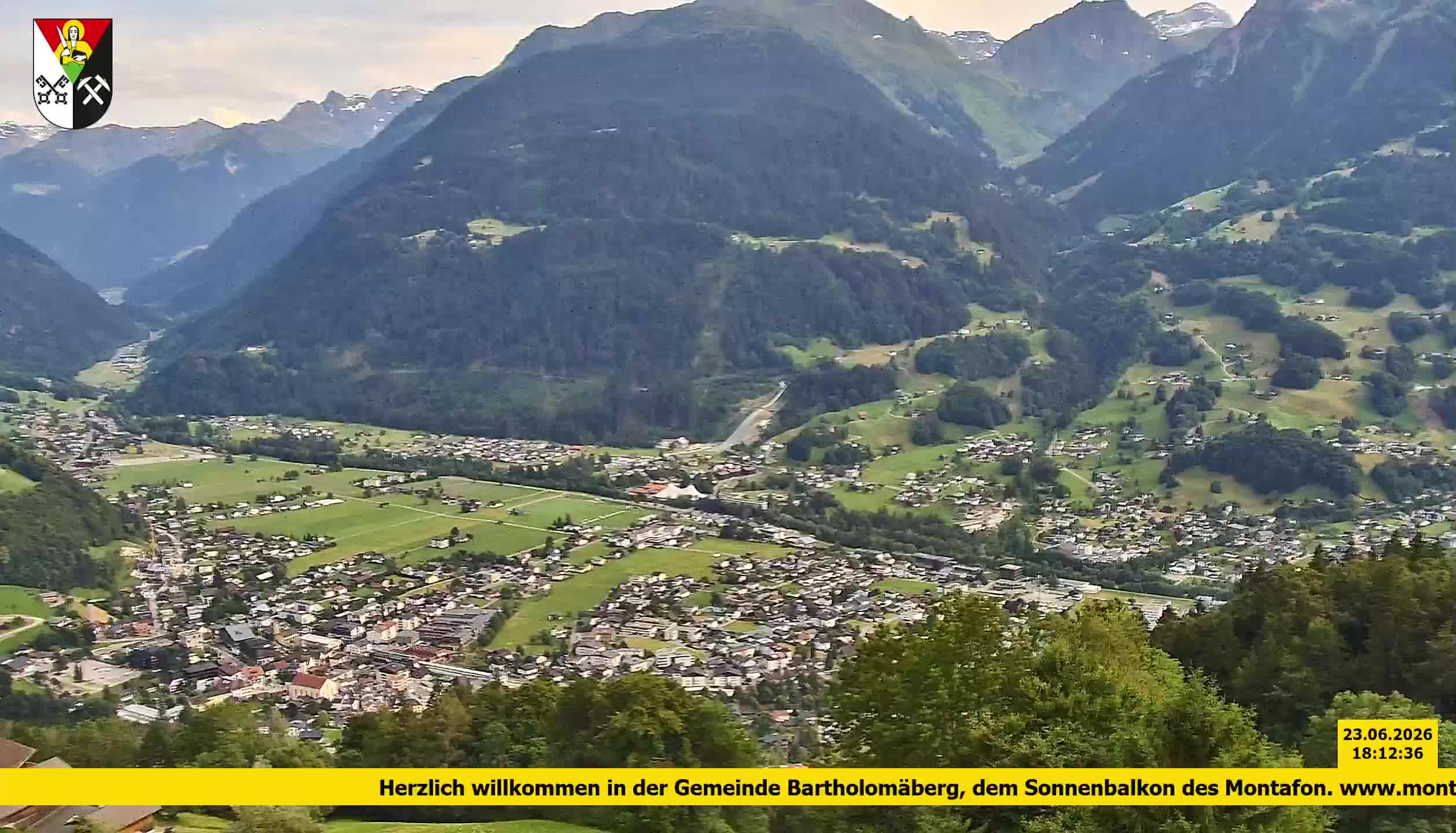 Bartholomäberg | Blick auf Schruns