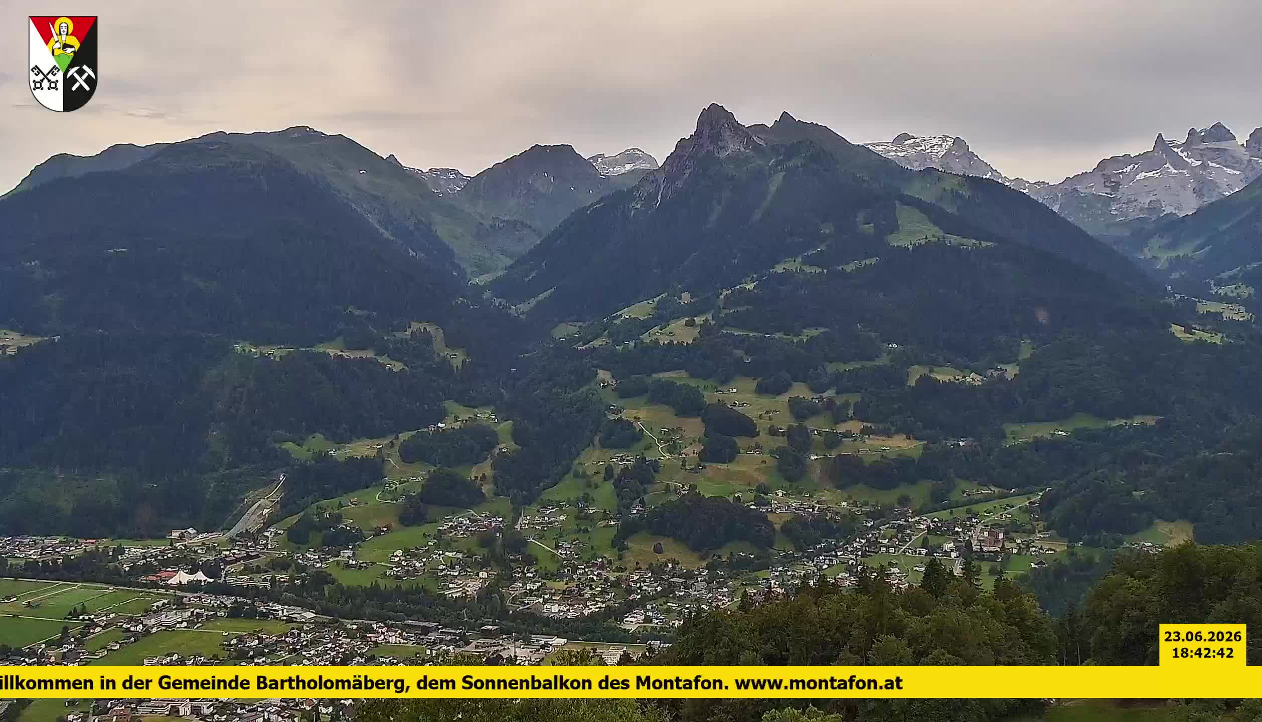 Bartholomäberg | Blick auf Schruns