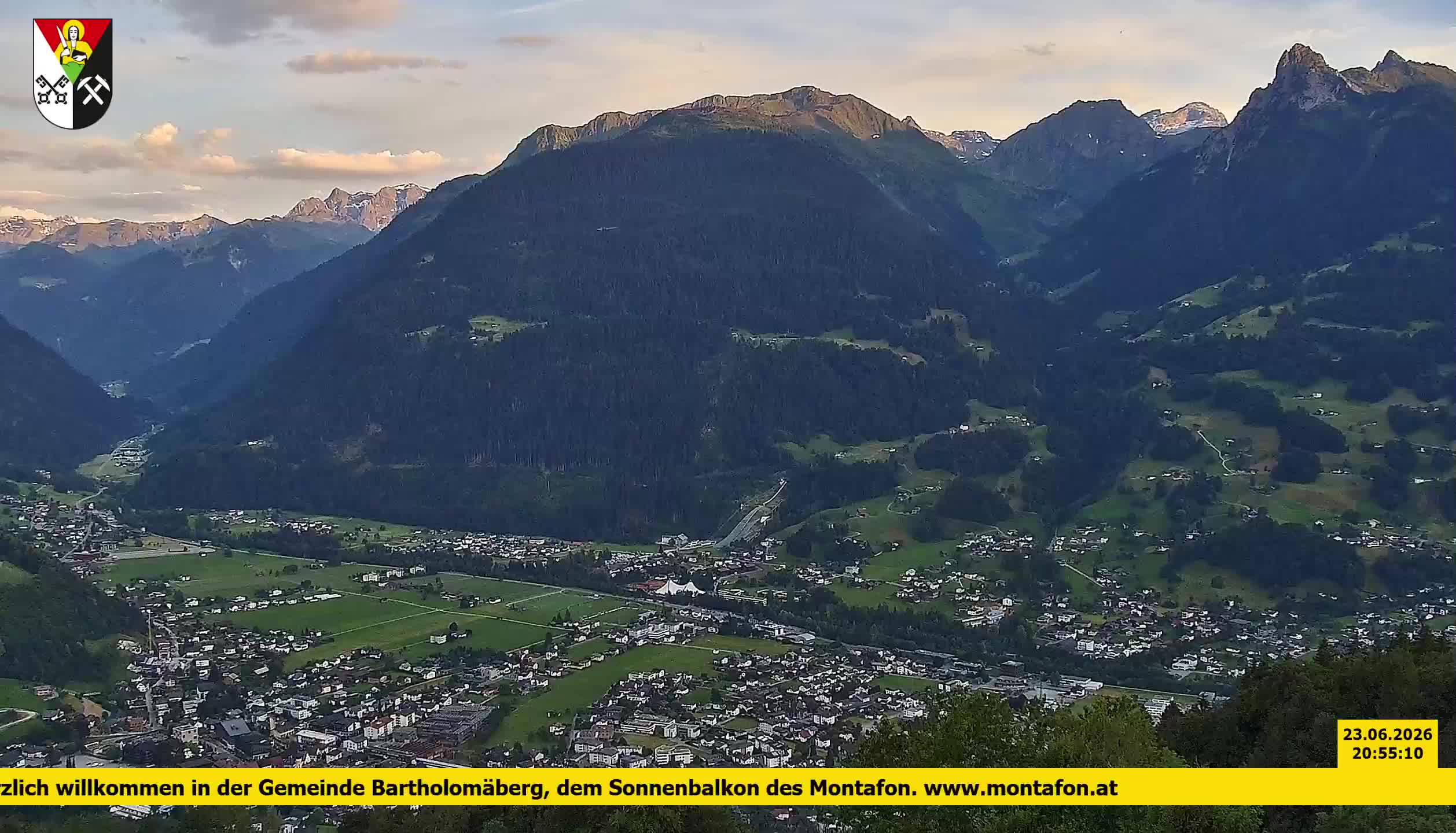 Bartholomäberg | Blick auf Schruns