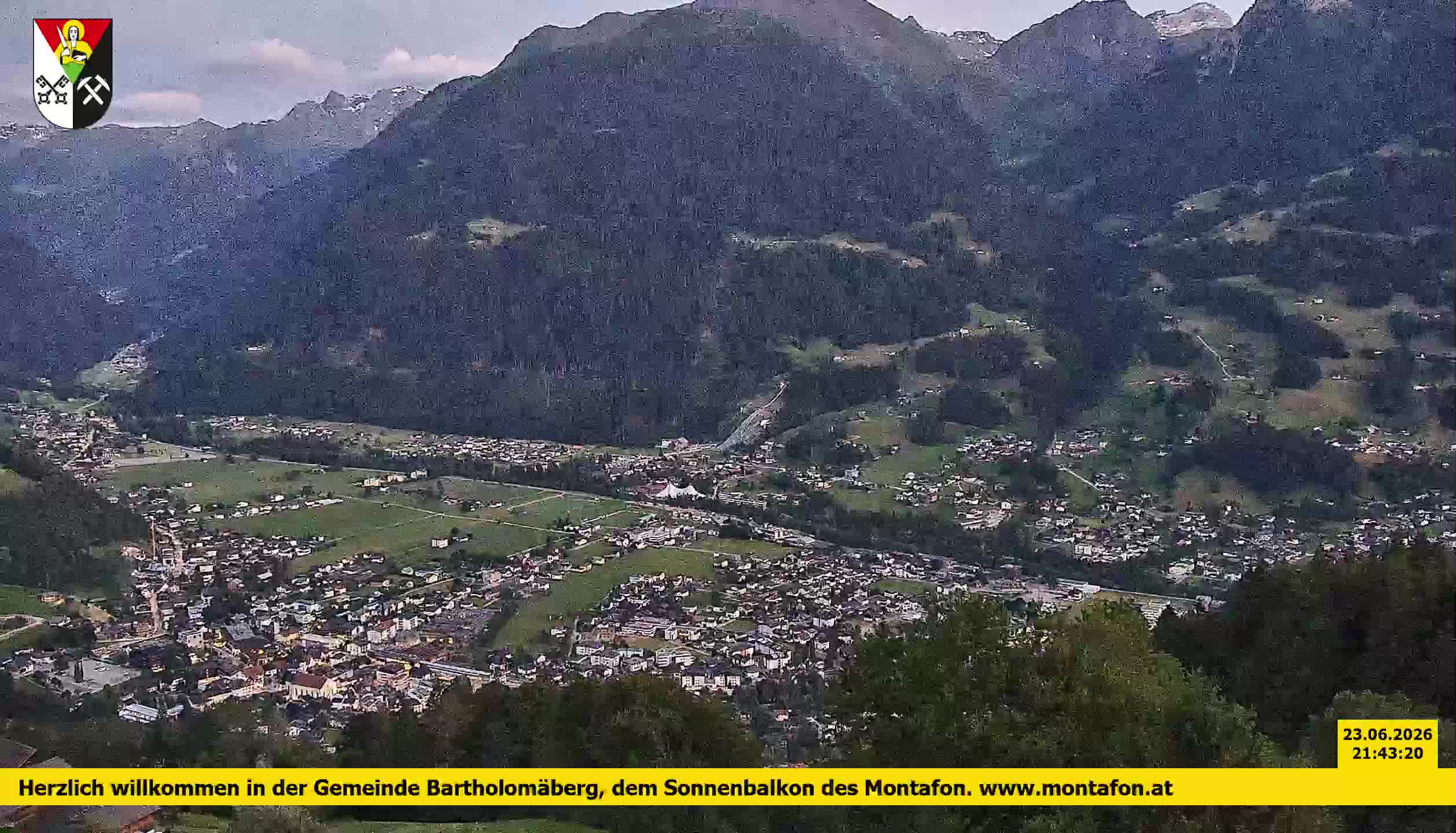 Bartholomäberg | Blick auf Schruns