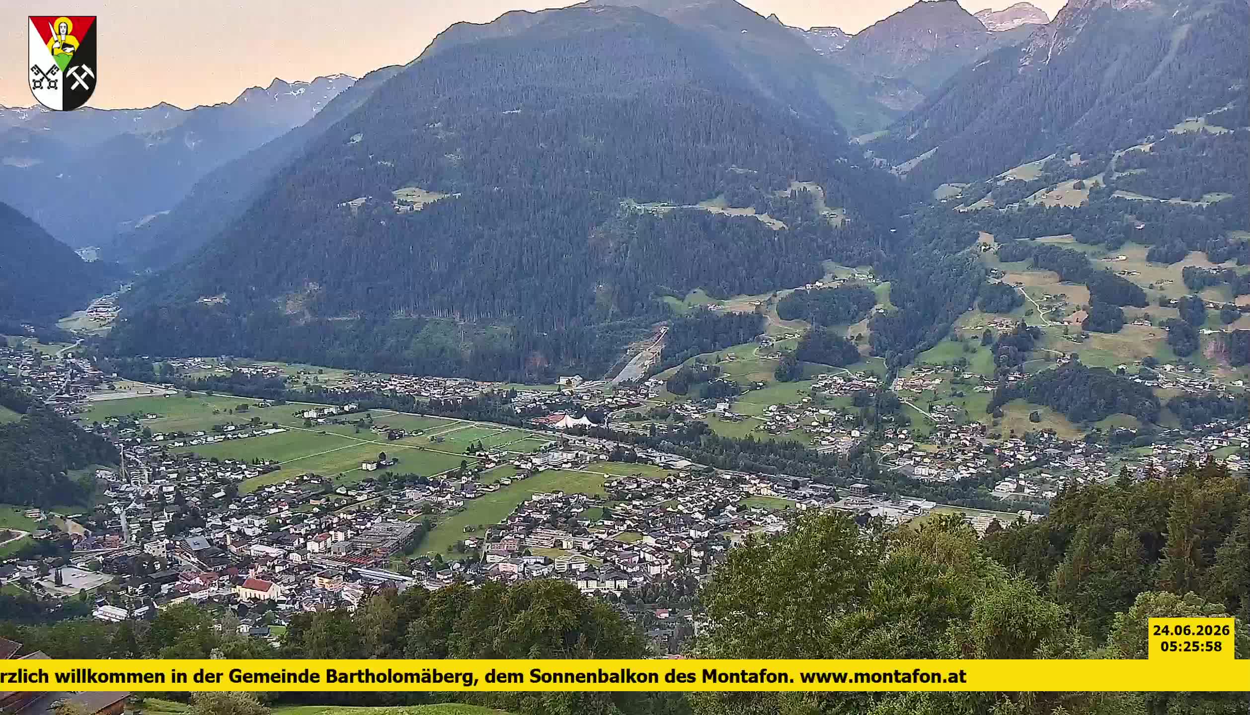 Bartholomäberg | Blick auf Schruns