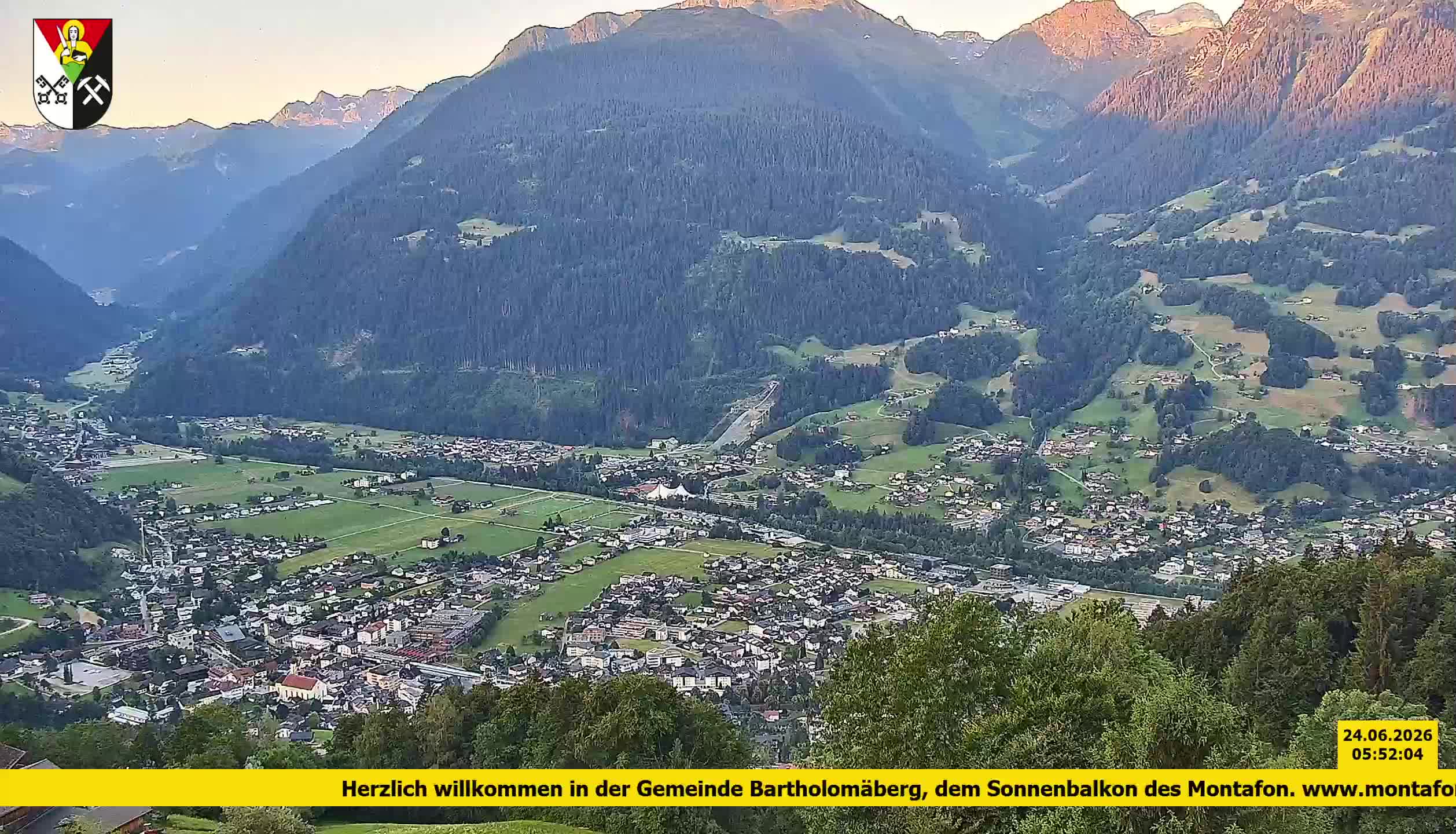 Bartholomäberg | Blick auf Schruns
