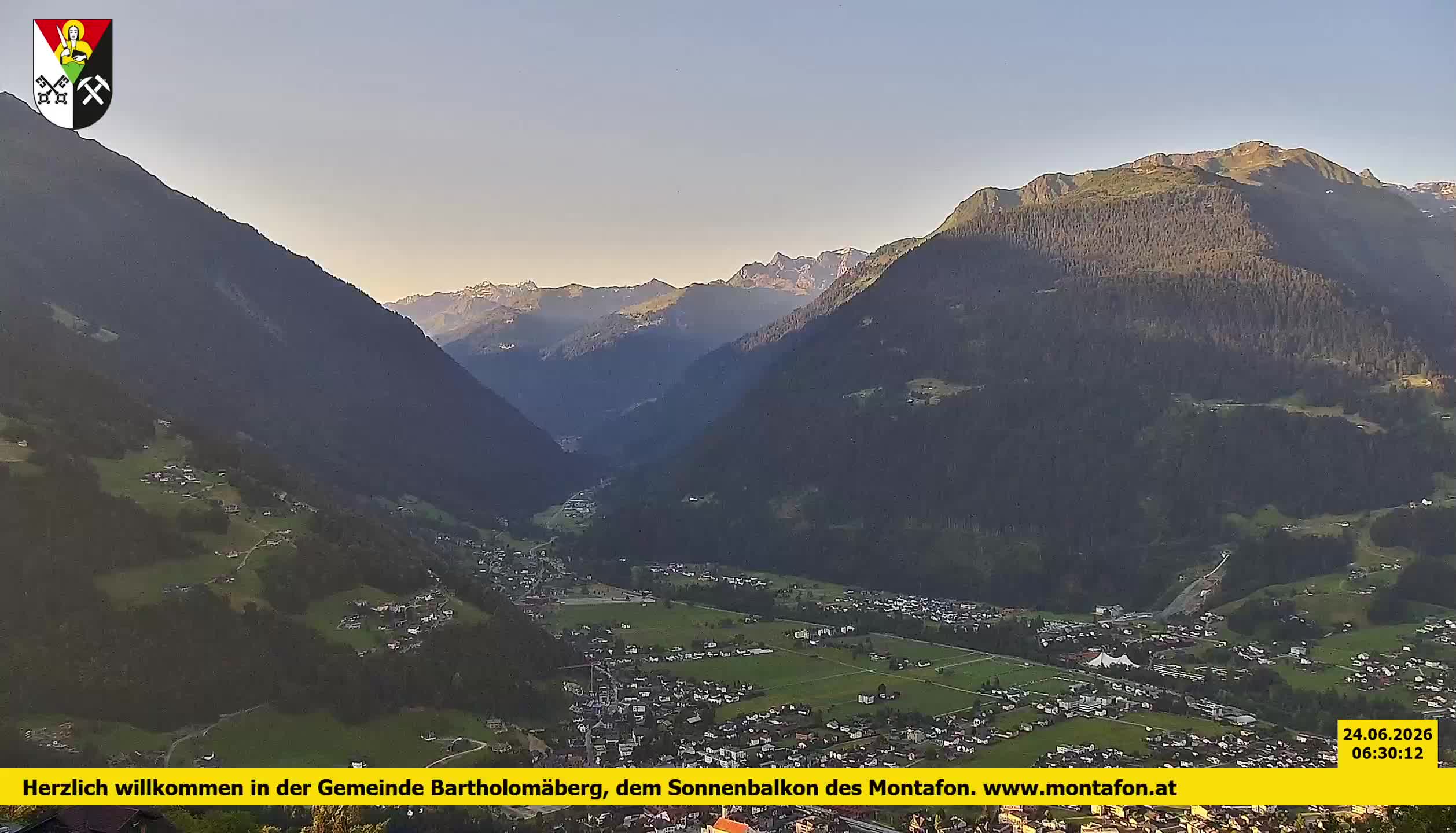 Bartholomäberg | Blick auf Schruns