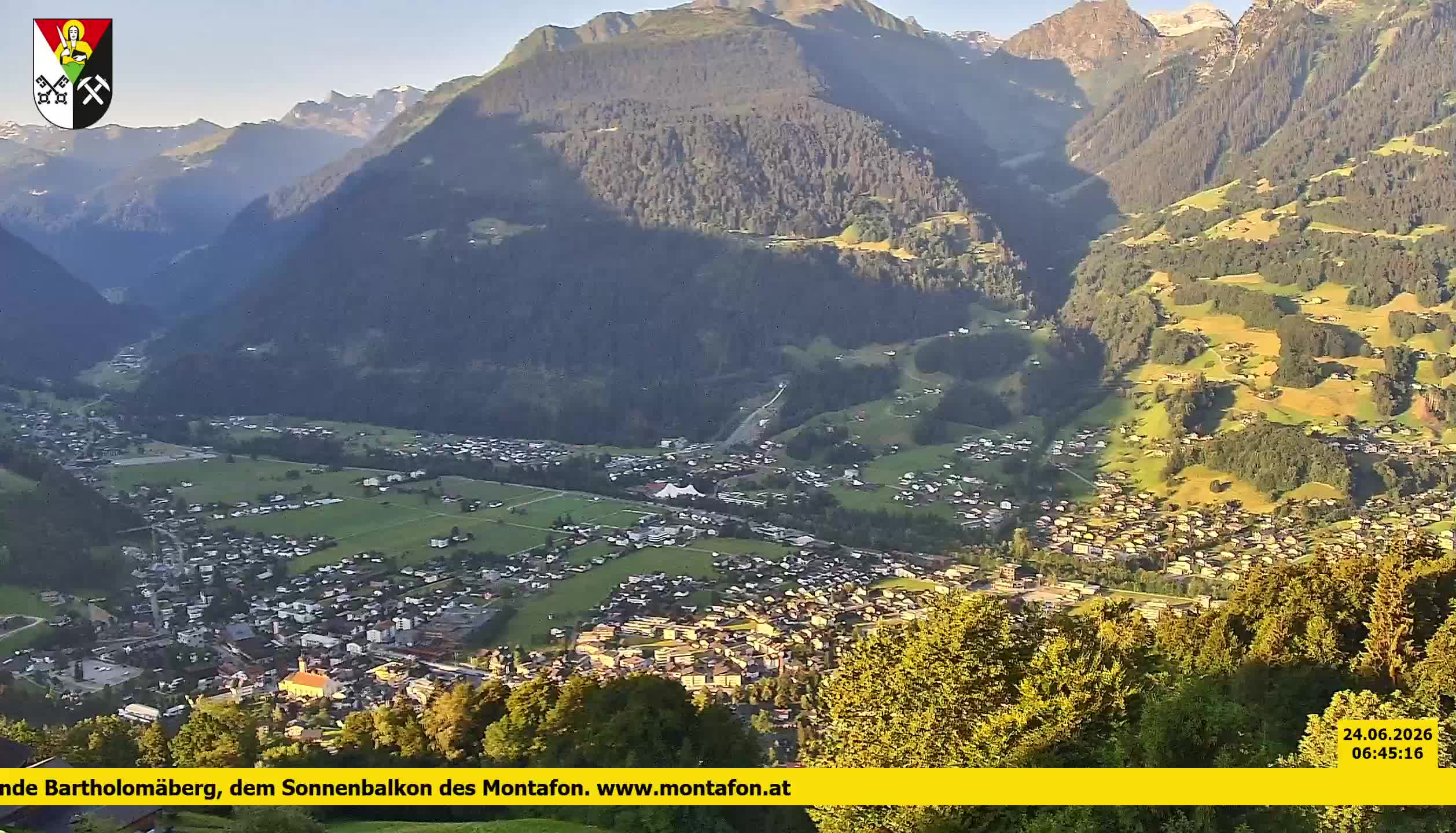 Bartholomäberg | Blick auf Schruns